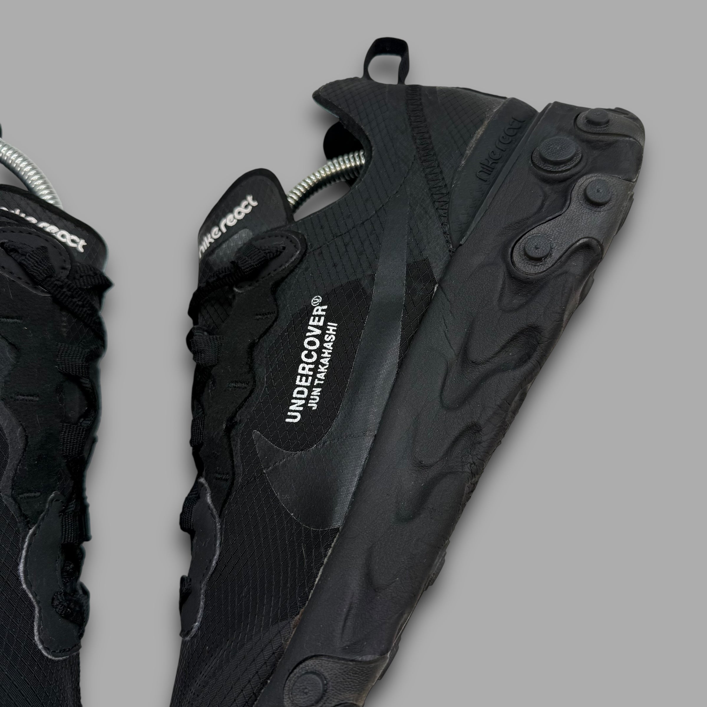 Nike react x undercover 'triple black' 2017 (UK8.5)