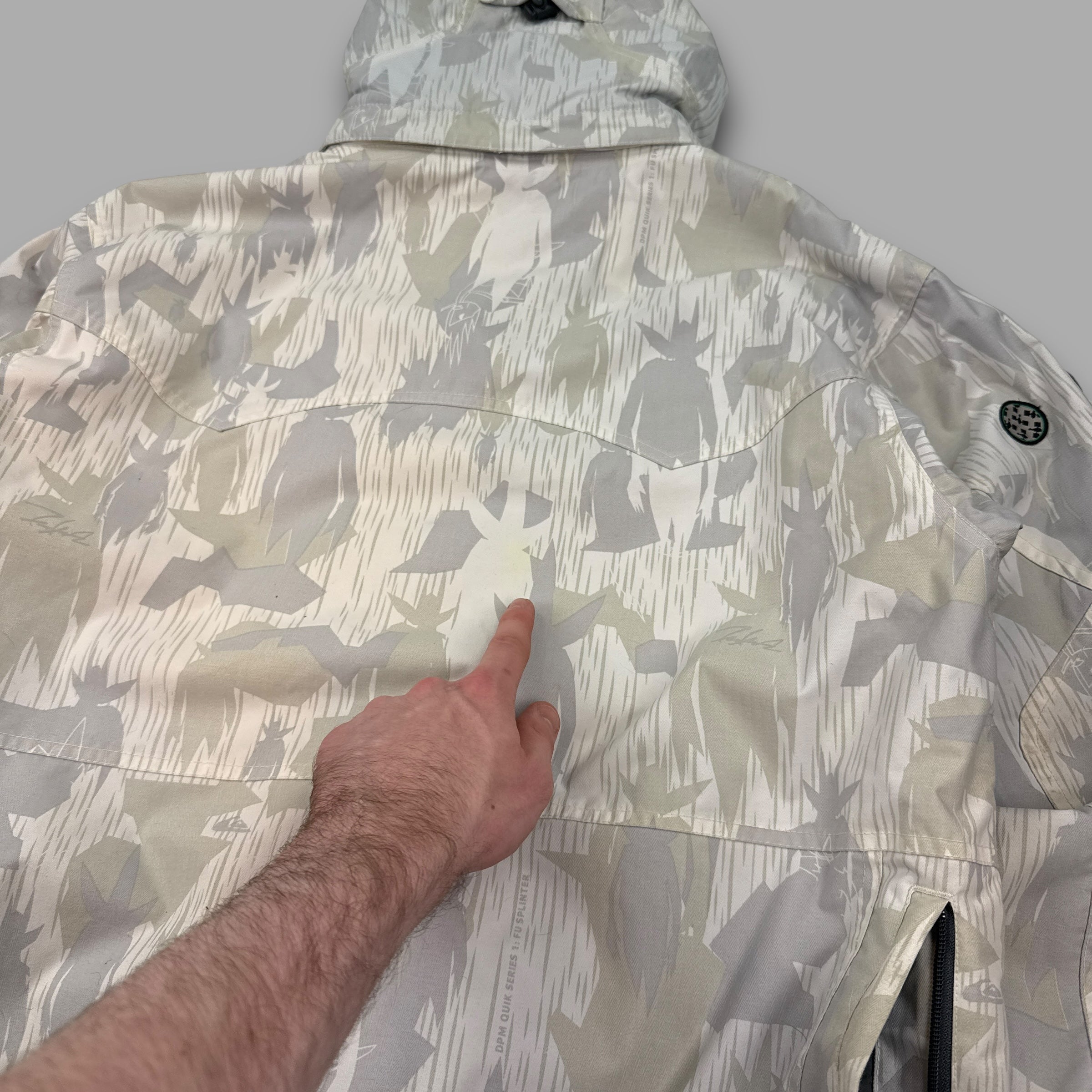 Quiksilver x futura 2007 FU splinter DMP ski jacket (M)