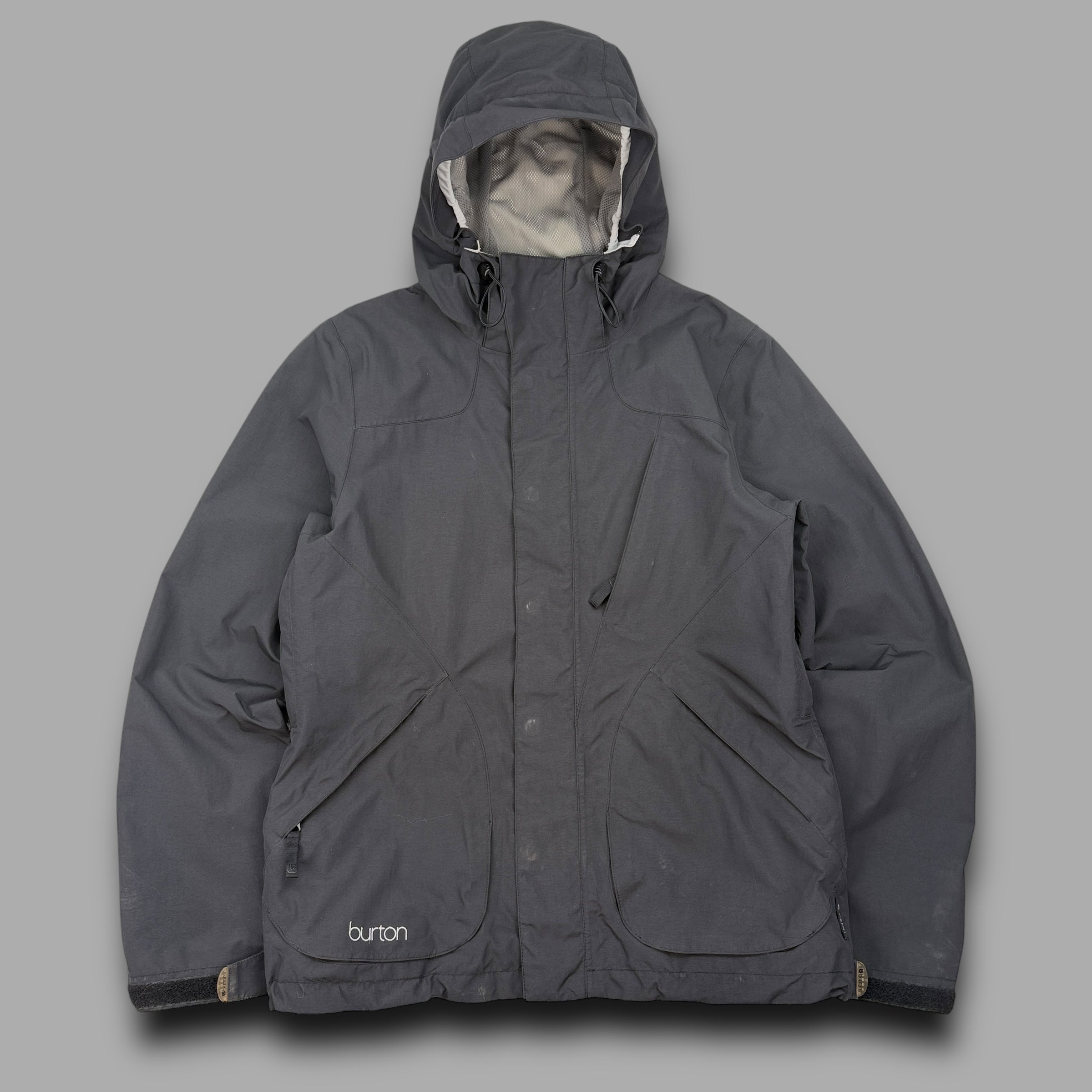 Burton gore-tex 2000's technical softshell panelled ski jacket (S)