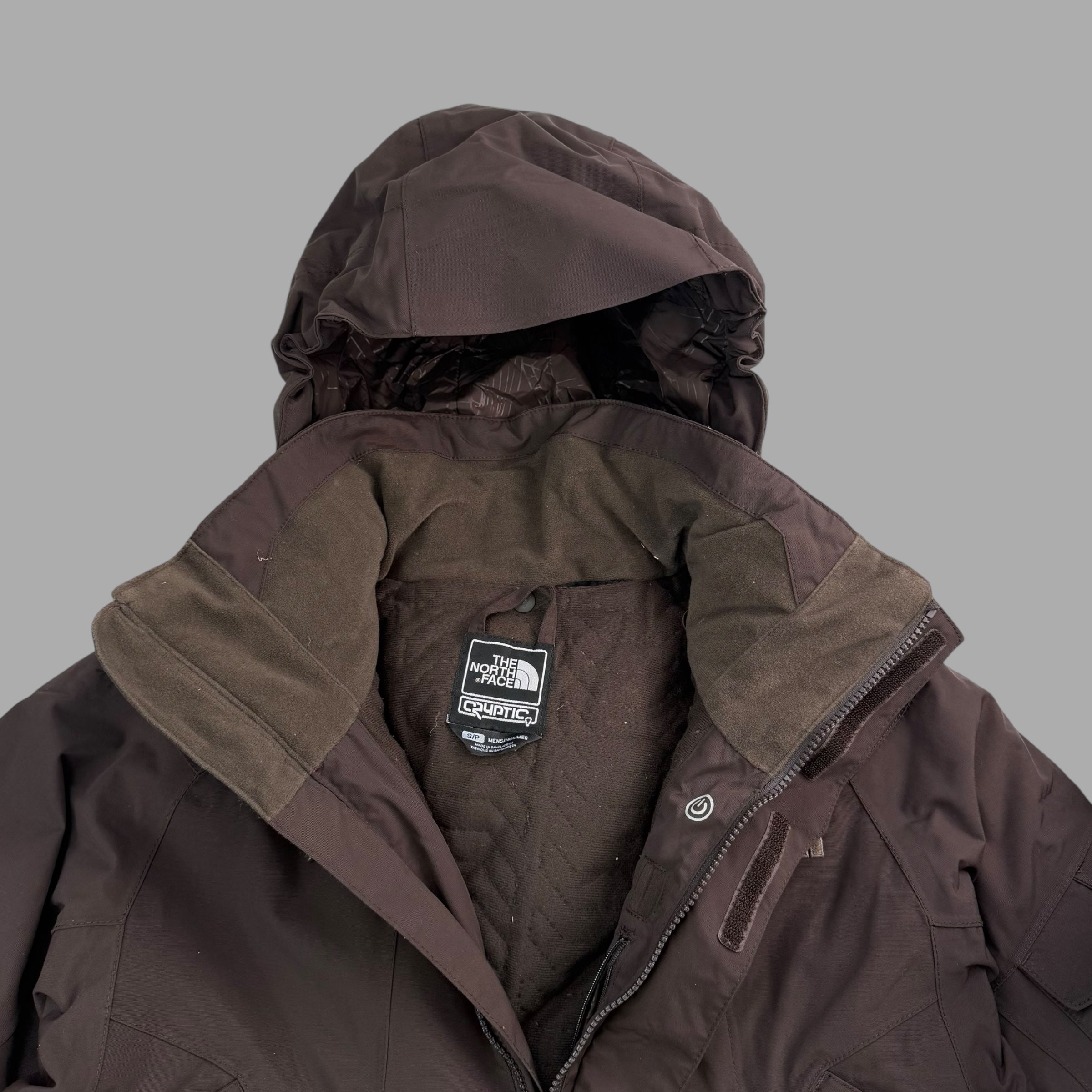 The north face cryptic 2008 technical multi-pocket balaclava ski jacket (S-L)