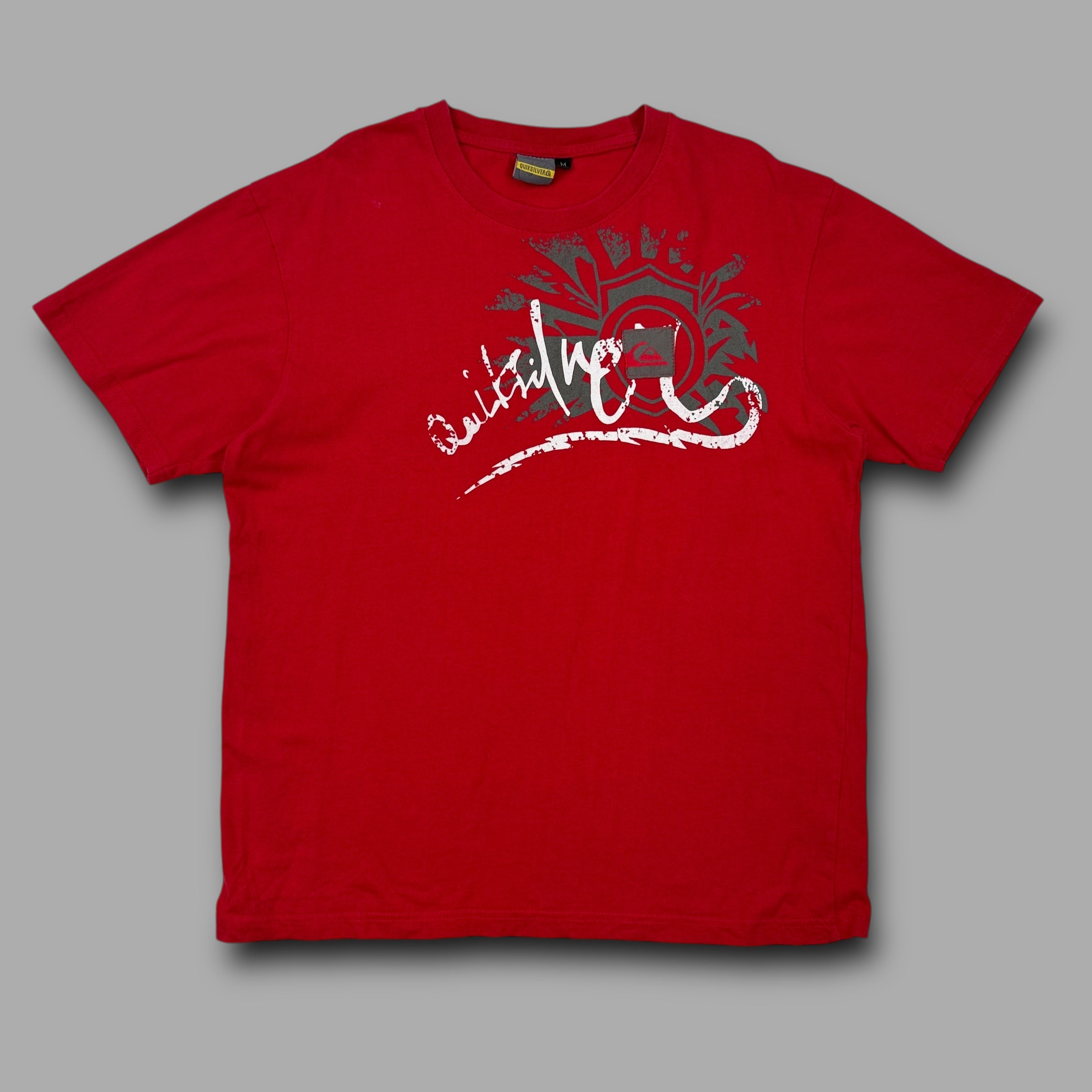 Quiksilver 2000's graphic spellout tee (M)