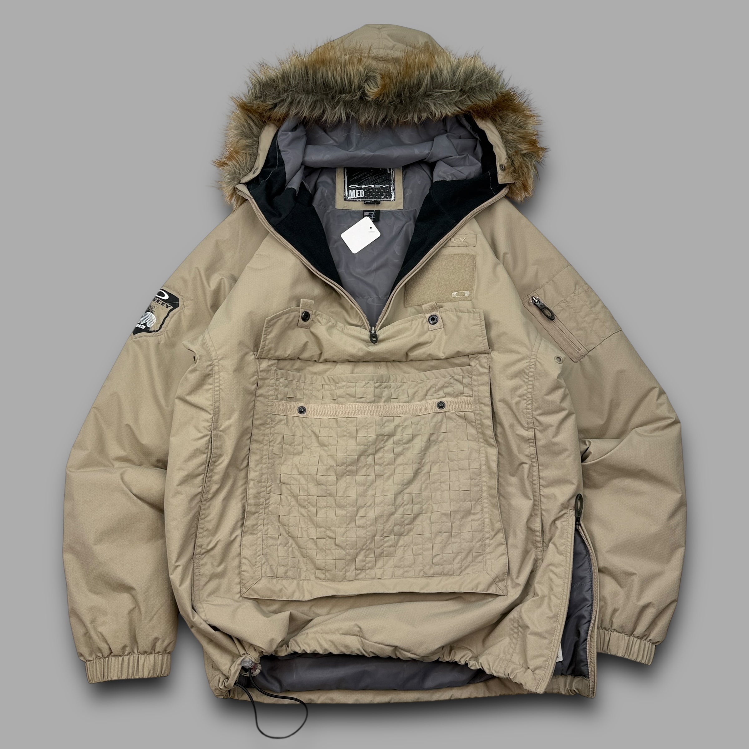 Oakley 2006 technical half zip nylon shell jacket (M)