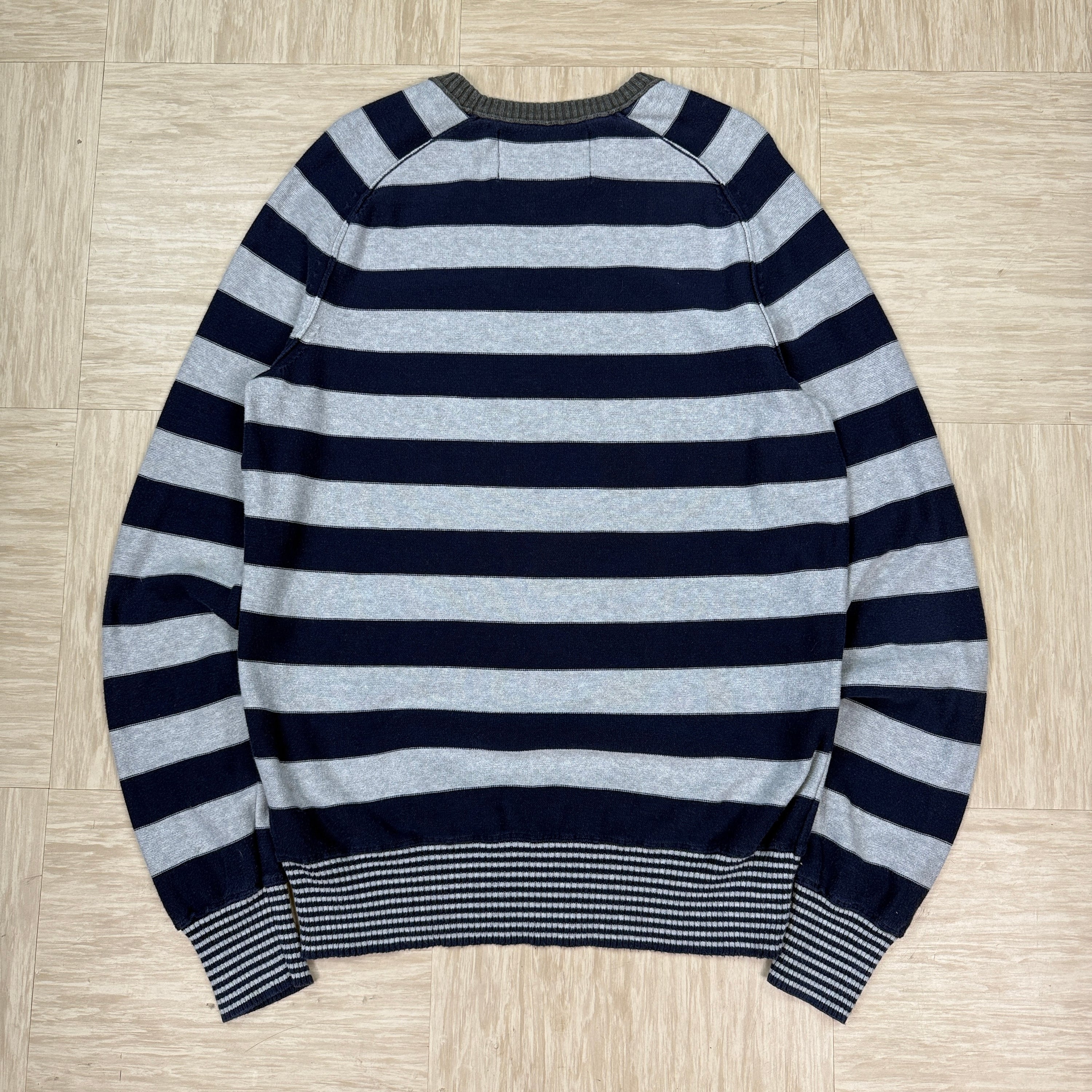Replay pullover horizontal striped jumper (L)