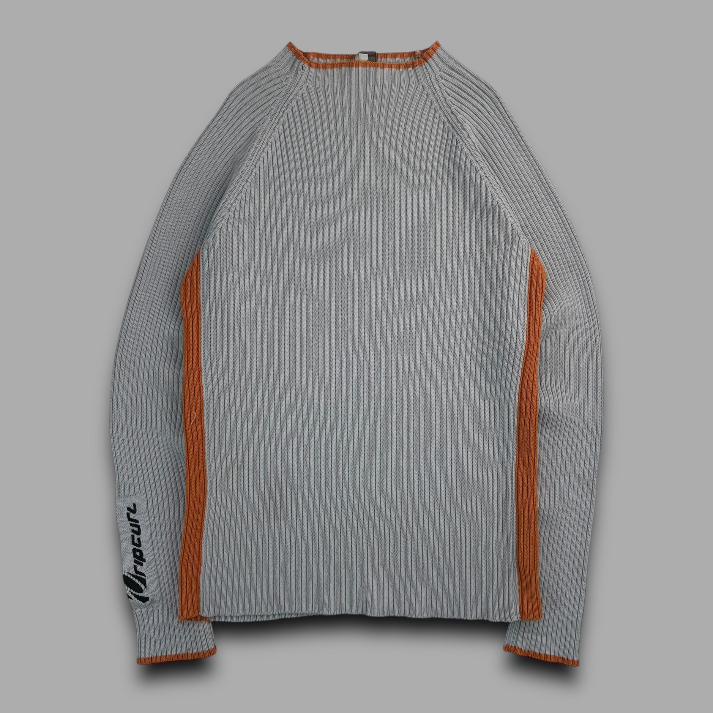 Ripcurl 2000's ribbed knit pullover sweater (S)