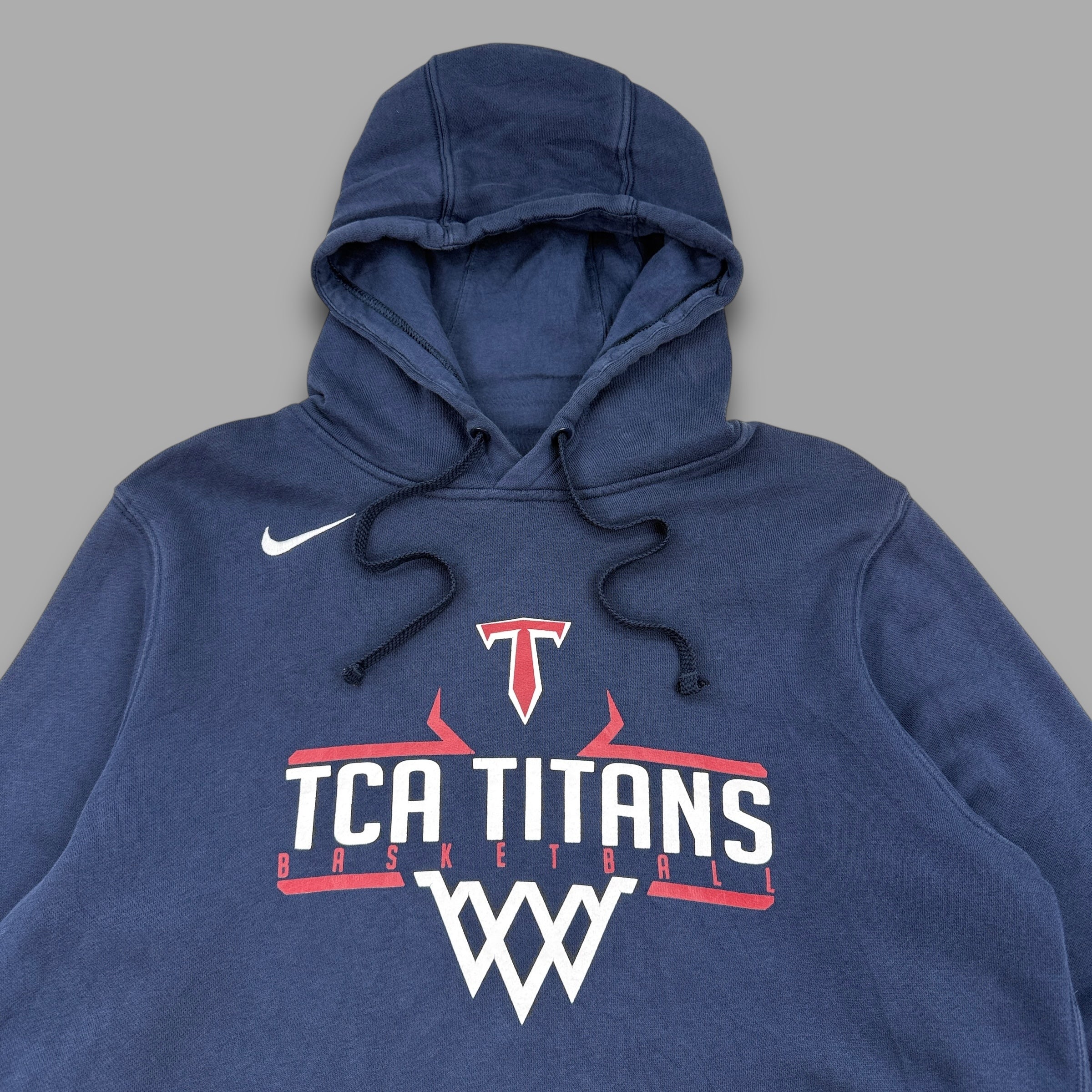 Nike 2000's graphic pullover basketball hoodie (S)