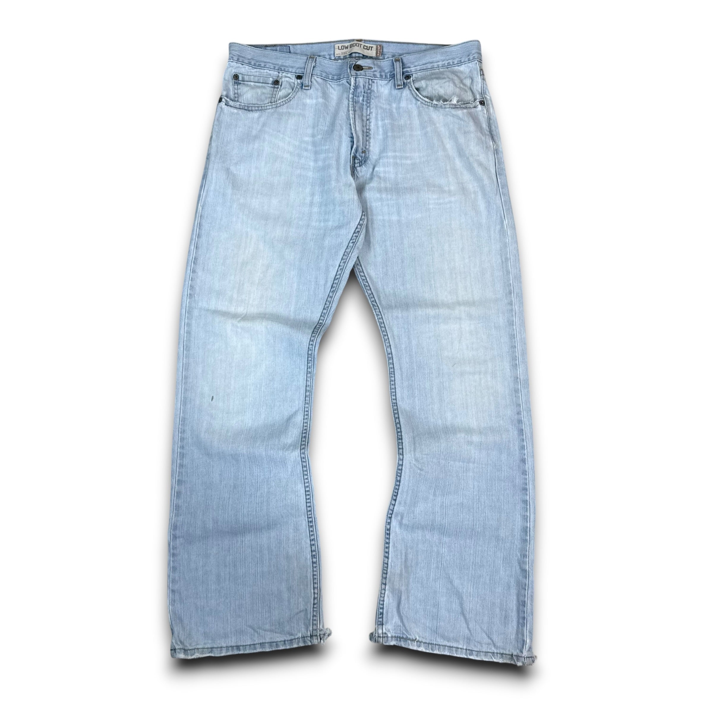 Levi's 527 2000's faded low bootcut denim jeans (M)