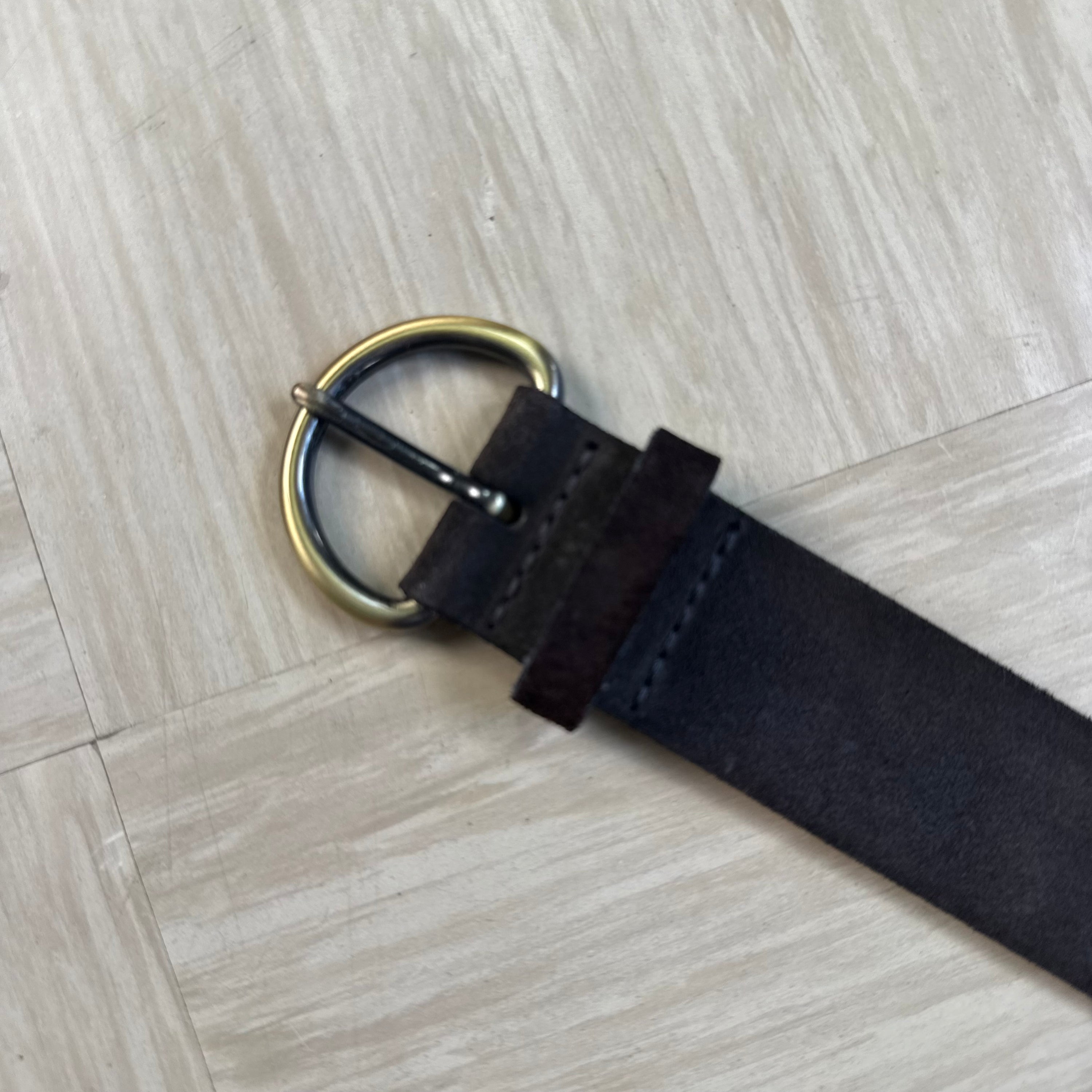Next 2000's brown leather belt (OS)