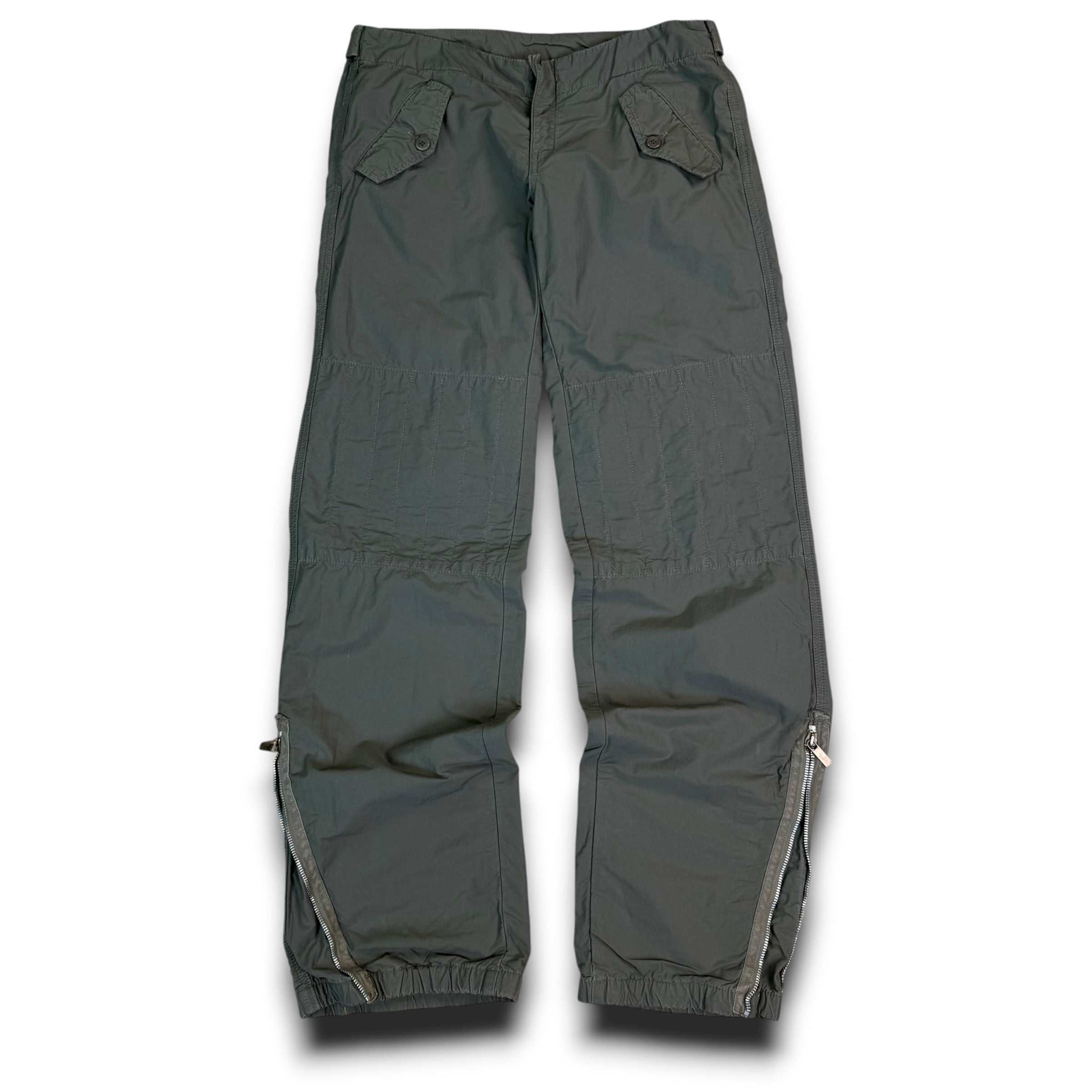 Diesel 2000's technical nylon baggy bottoms (S)