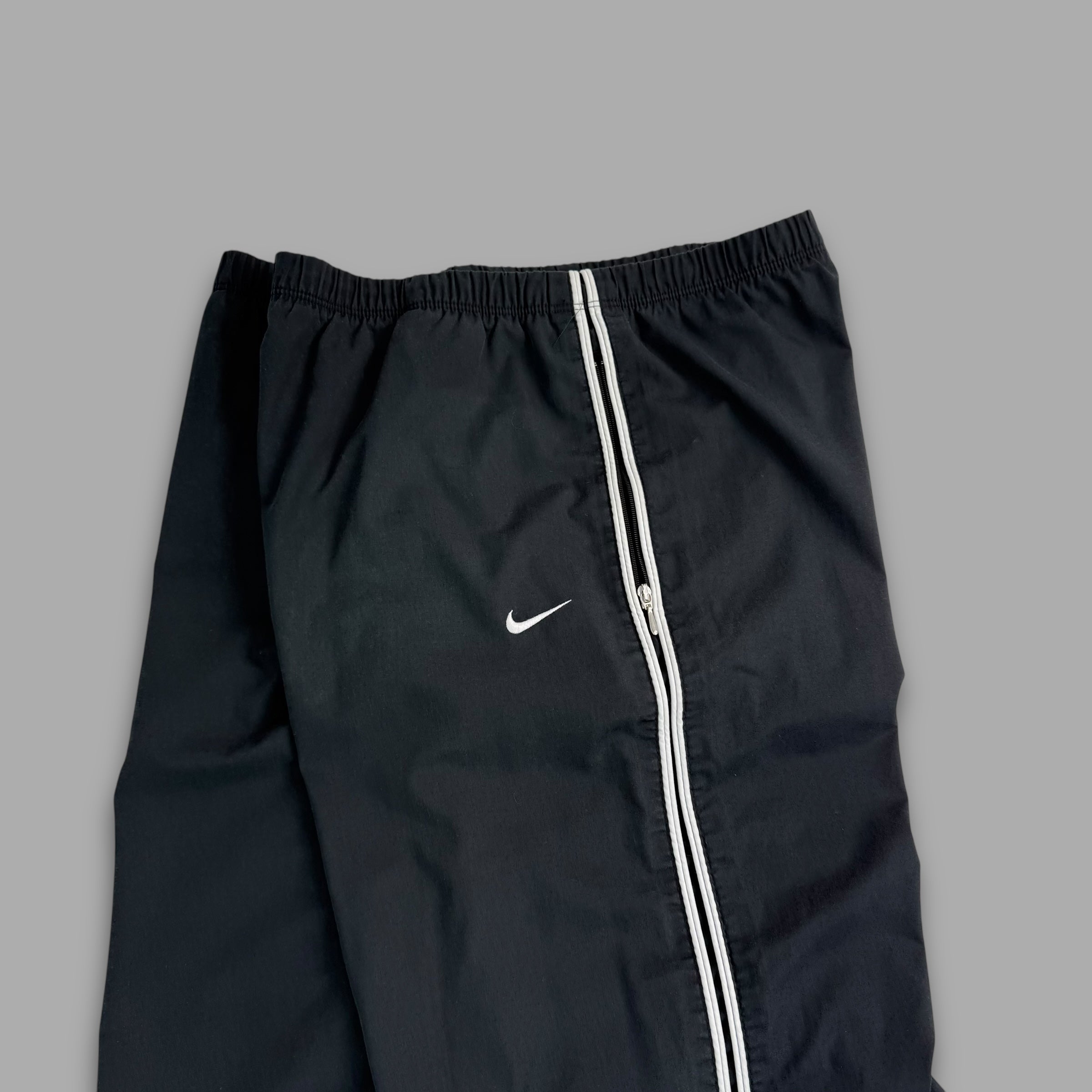 Nike 2000's straight leg pinstripe track bottoms (M) wms