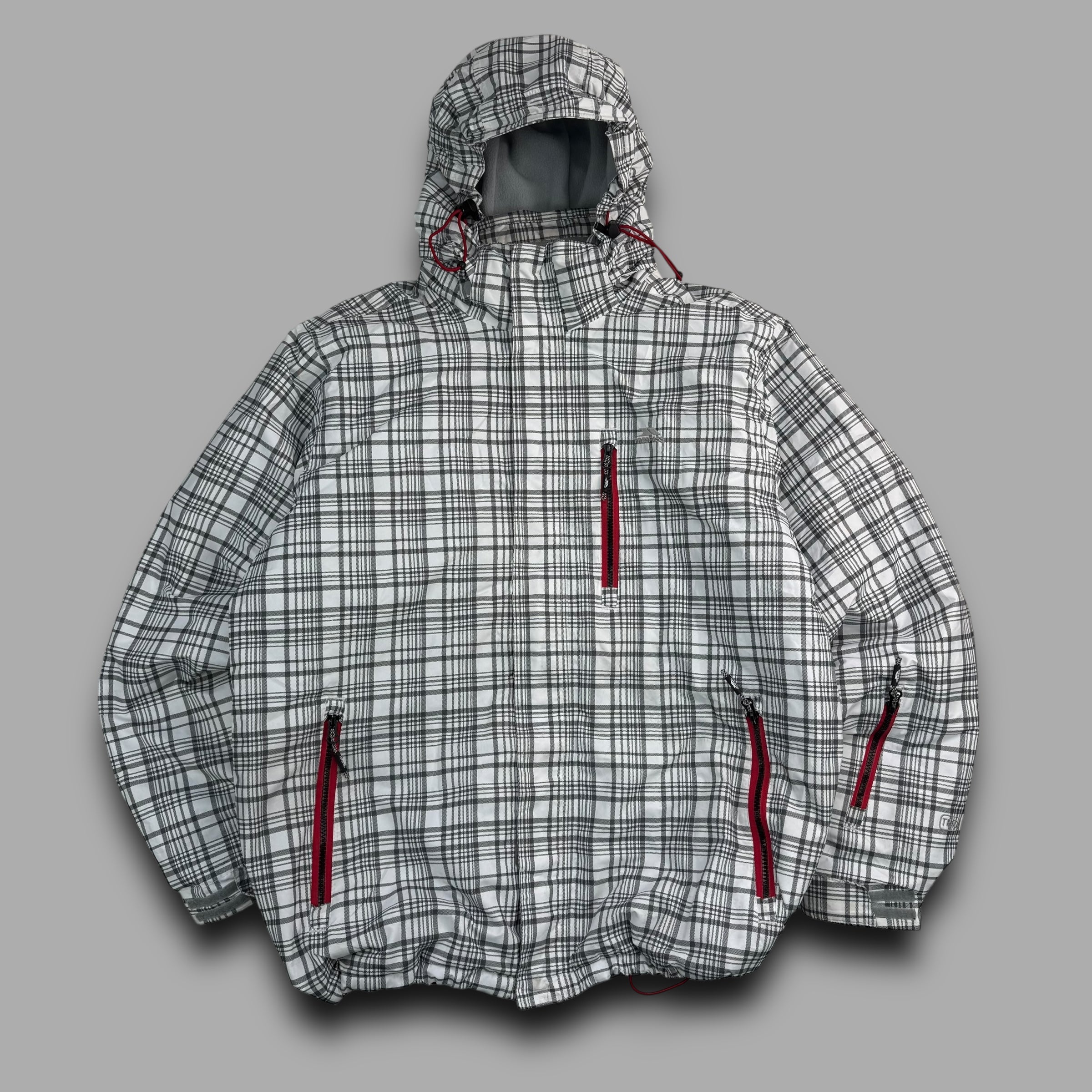 Trespass 2000's technical plaid ski jacket (M-L)