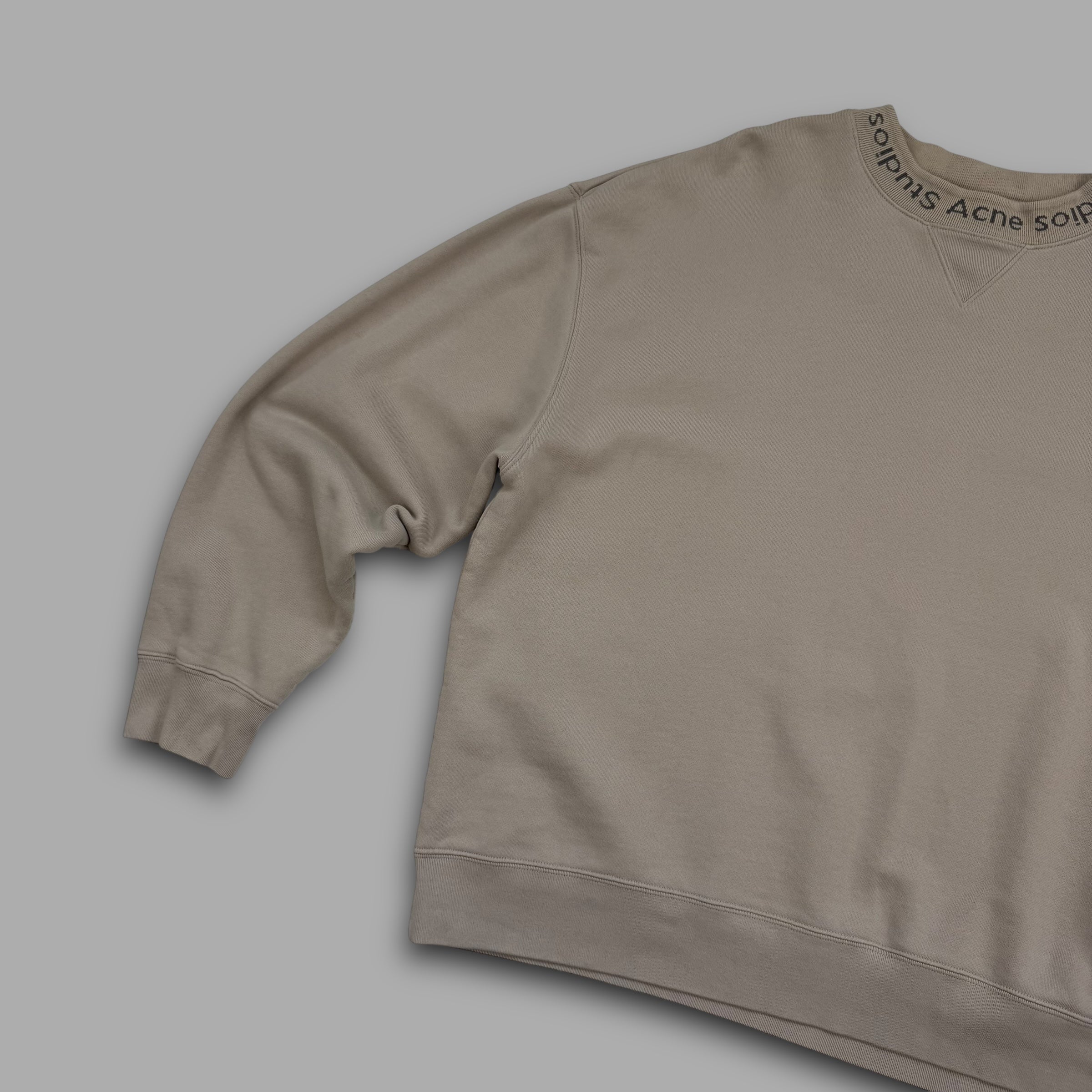 Acne studios flogho logo pullover sweatshirt (L)