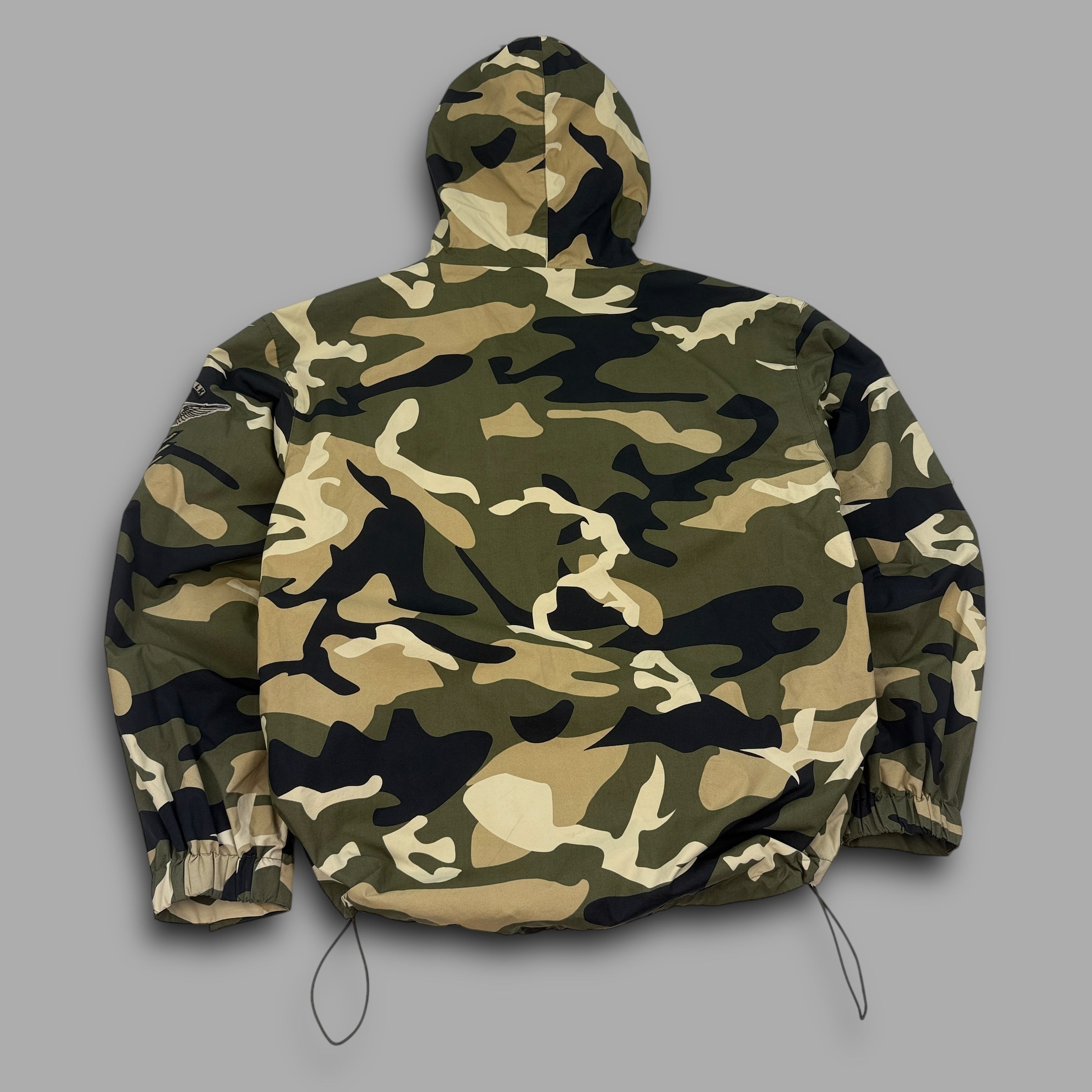 Airwalk 2000's technical camo goggle ski jacket (L)