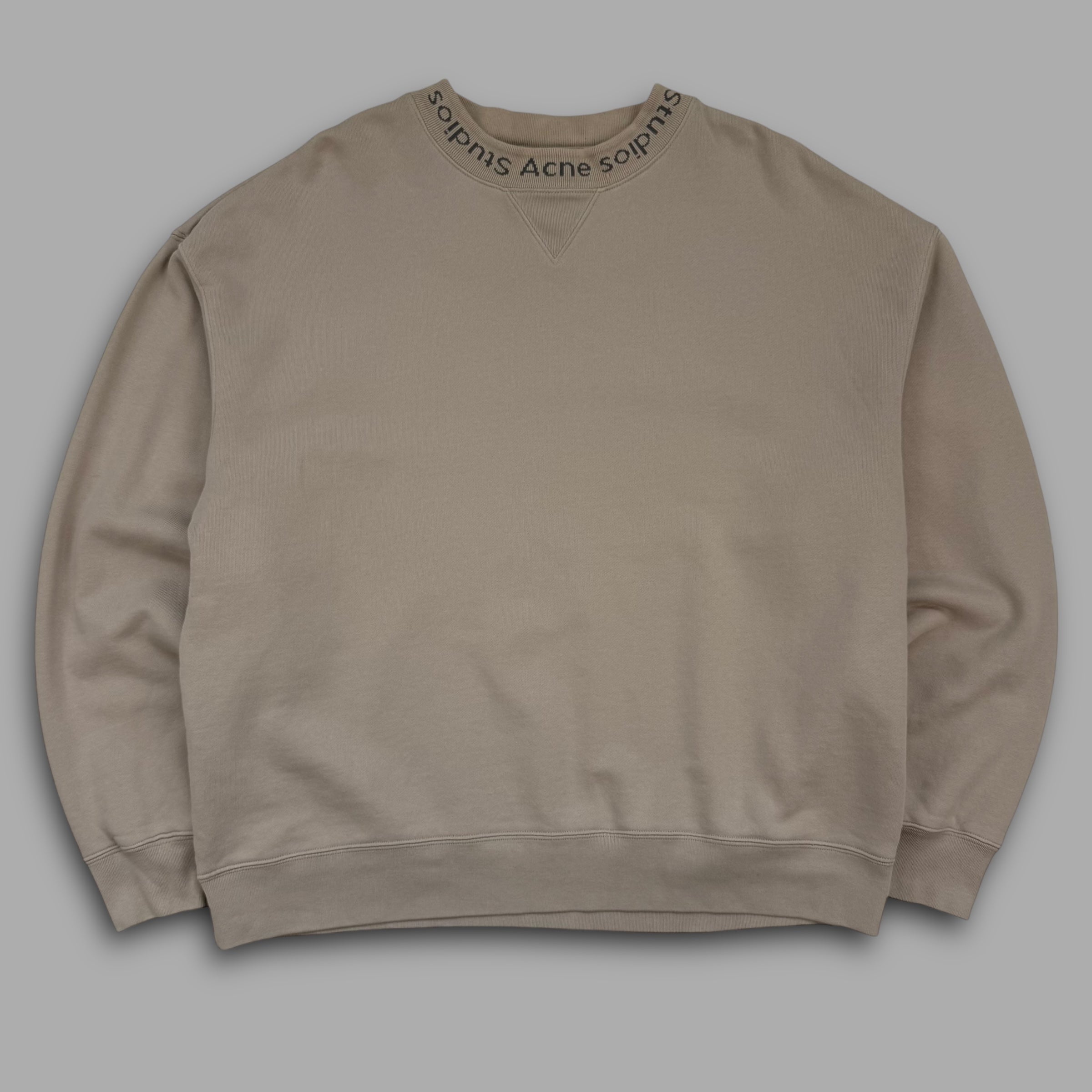 Acne studios flogho logo pullover sweatshirt (L)