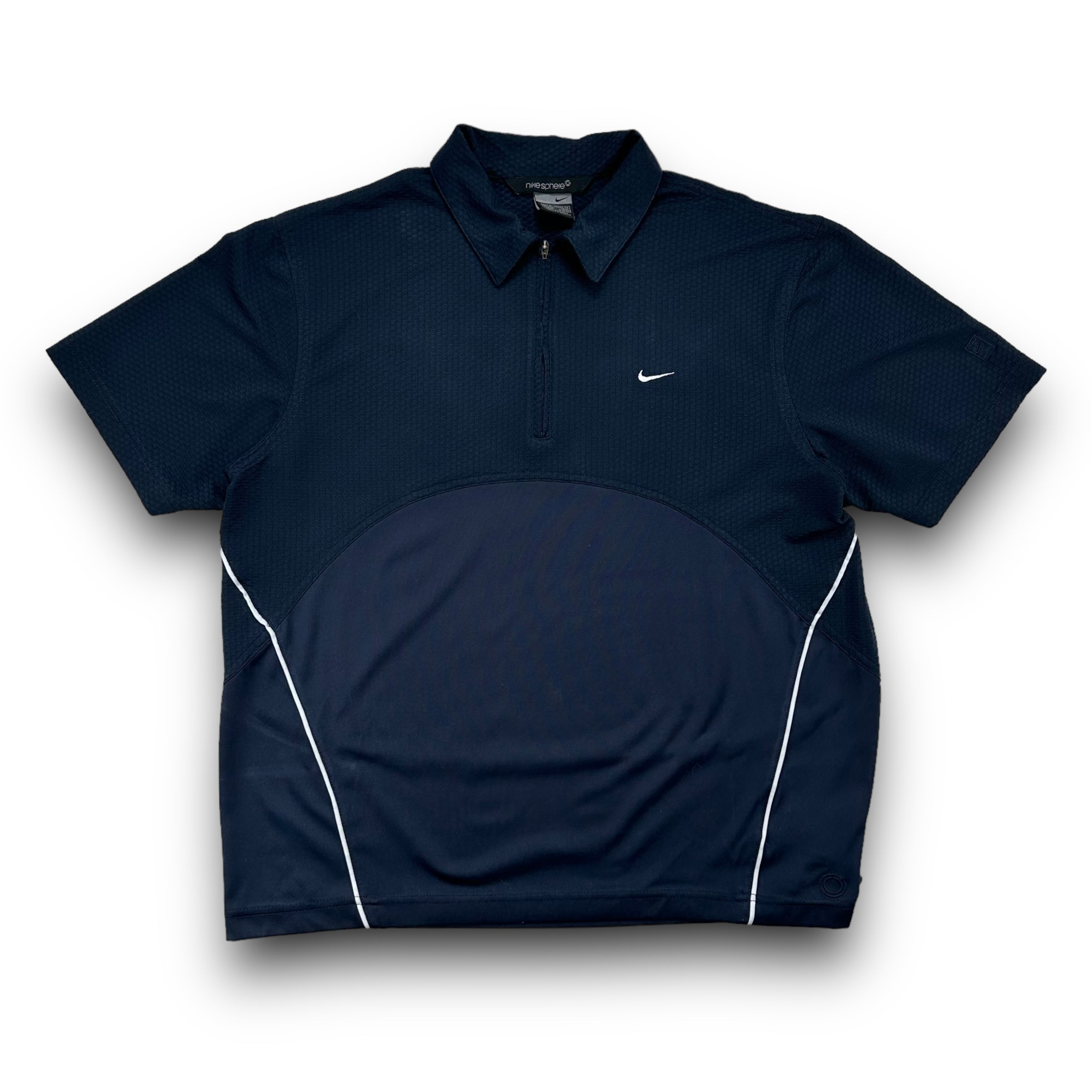 Nike sphere 2000's technical paneled polo (M)