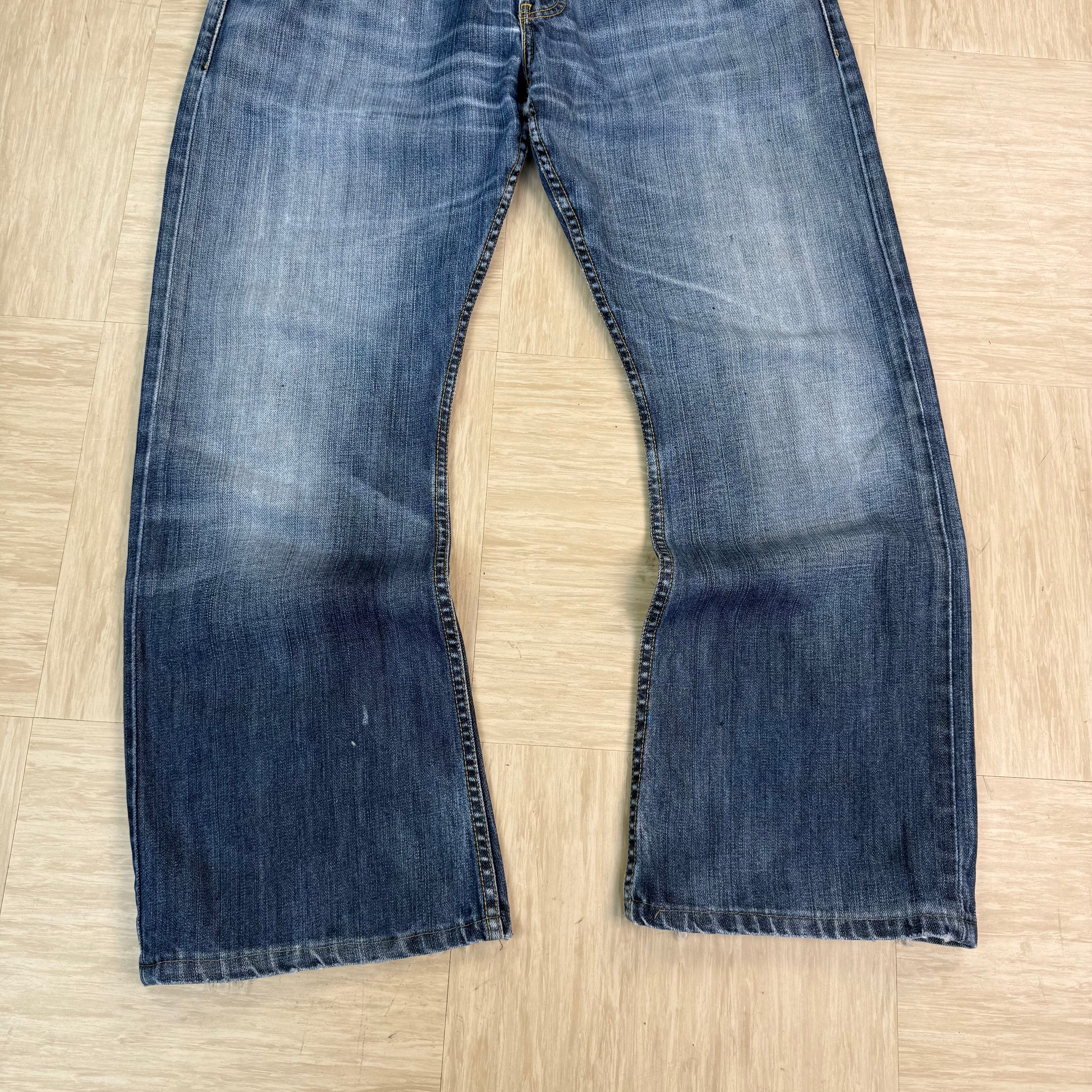 Levi's 512 2000's faded denim bootcut jeans (S)