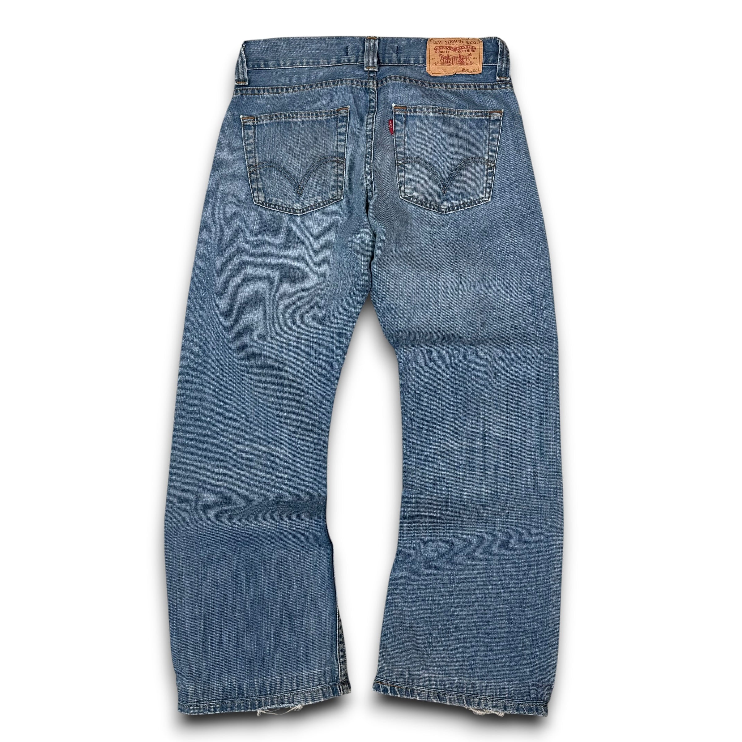 Levi's 512 2000's light denim relaxed bootcut jeans (XS)