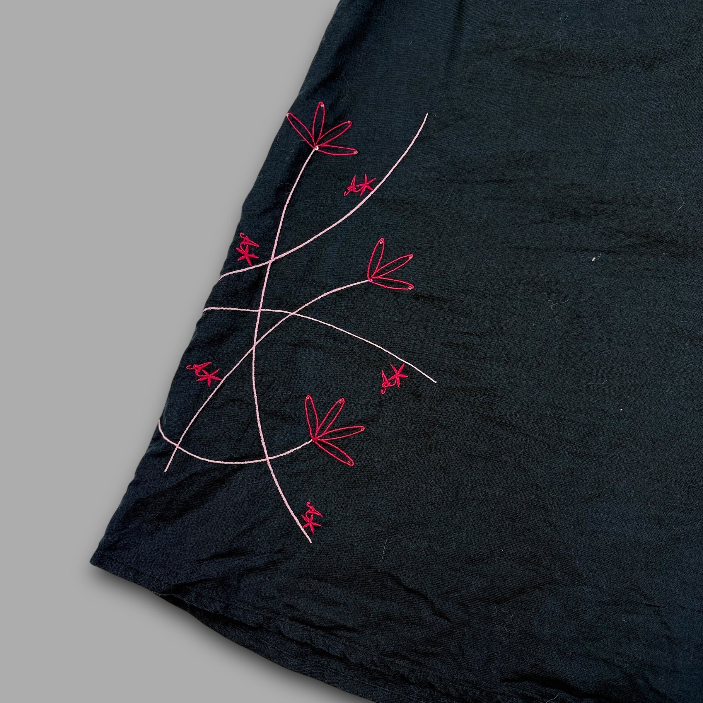 Animal 2000's halter neck embroidered slip dress (S) wms