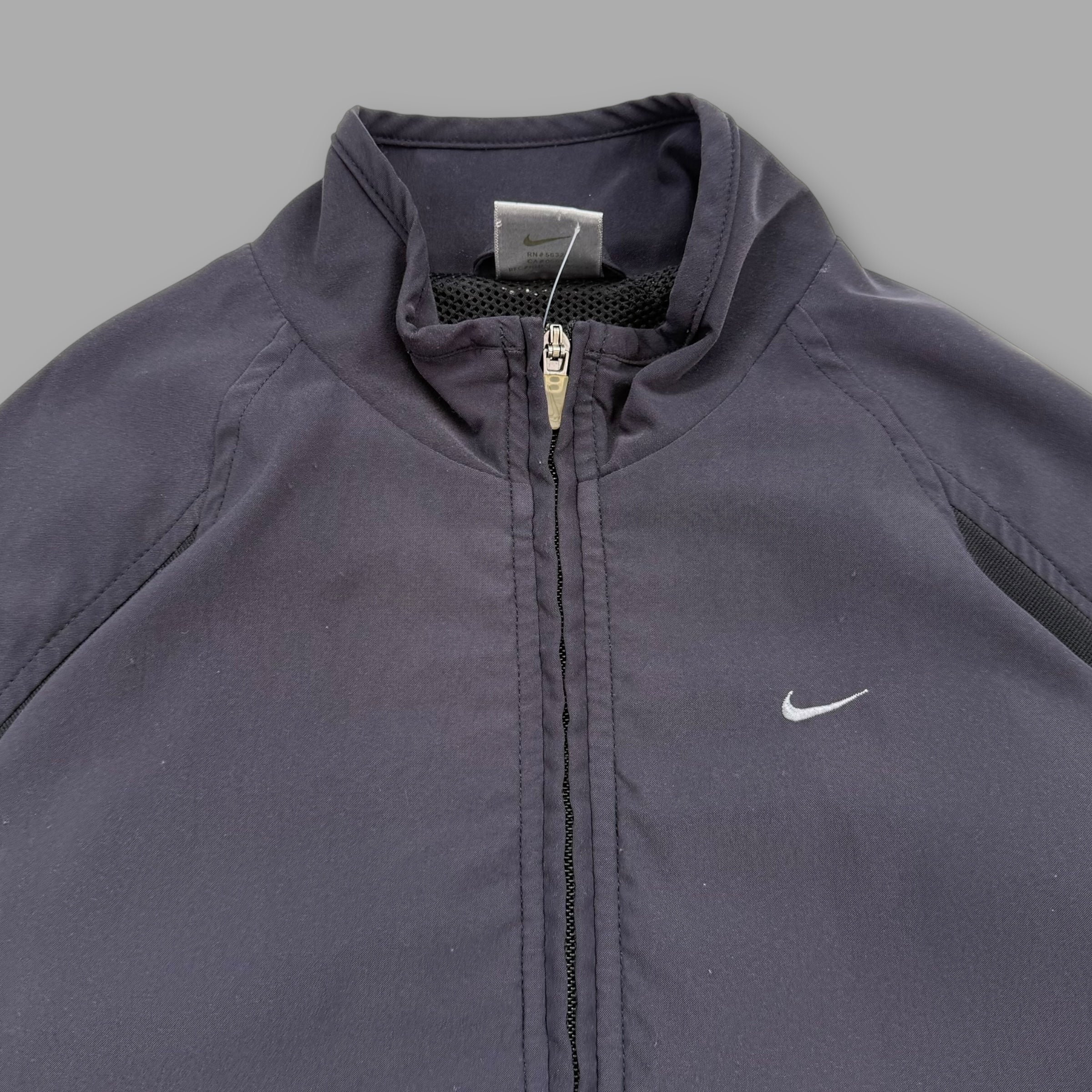 Nike 2000's technical panelled articulated softshell track jacket (S)