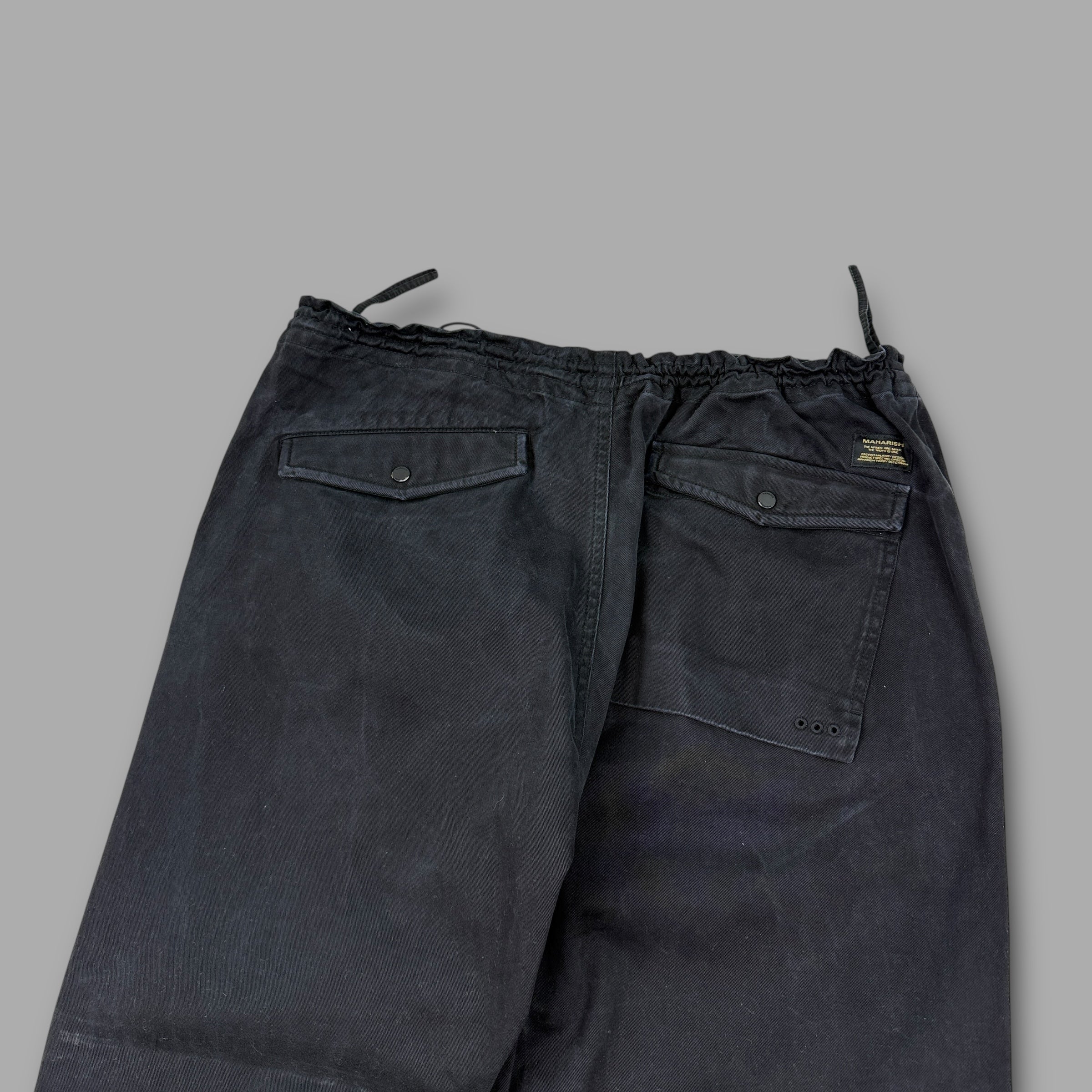 Maharishi 2000's technical baggy flight bottoms (S)