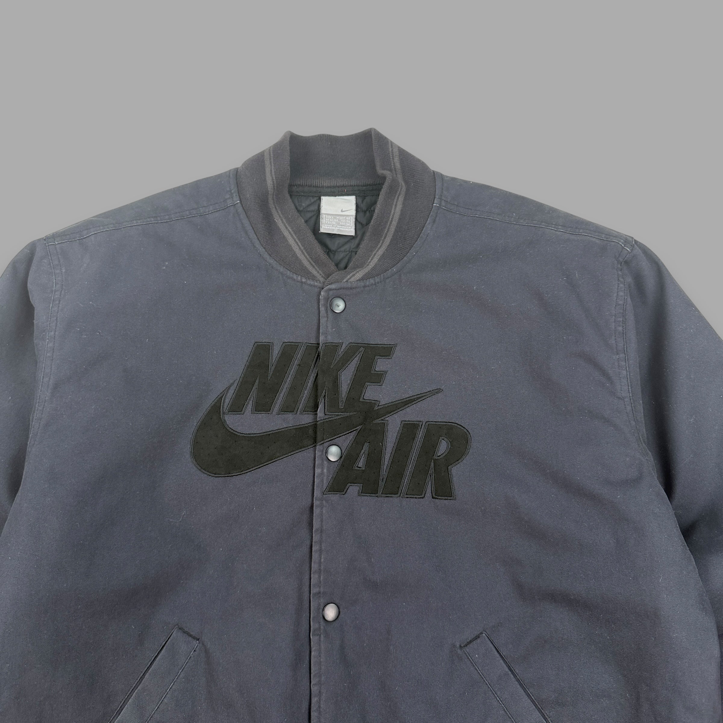 Nike airmax 2000's technical button-up bomber jacket (L)