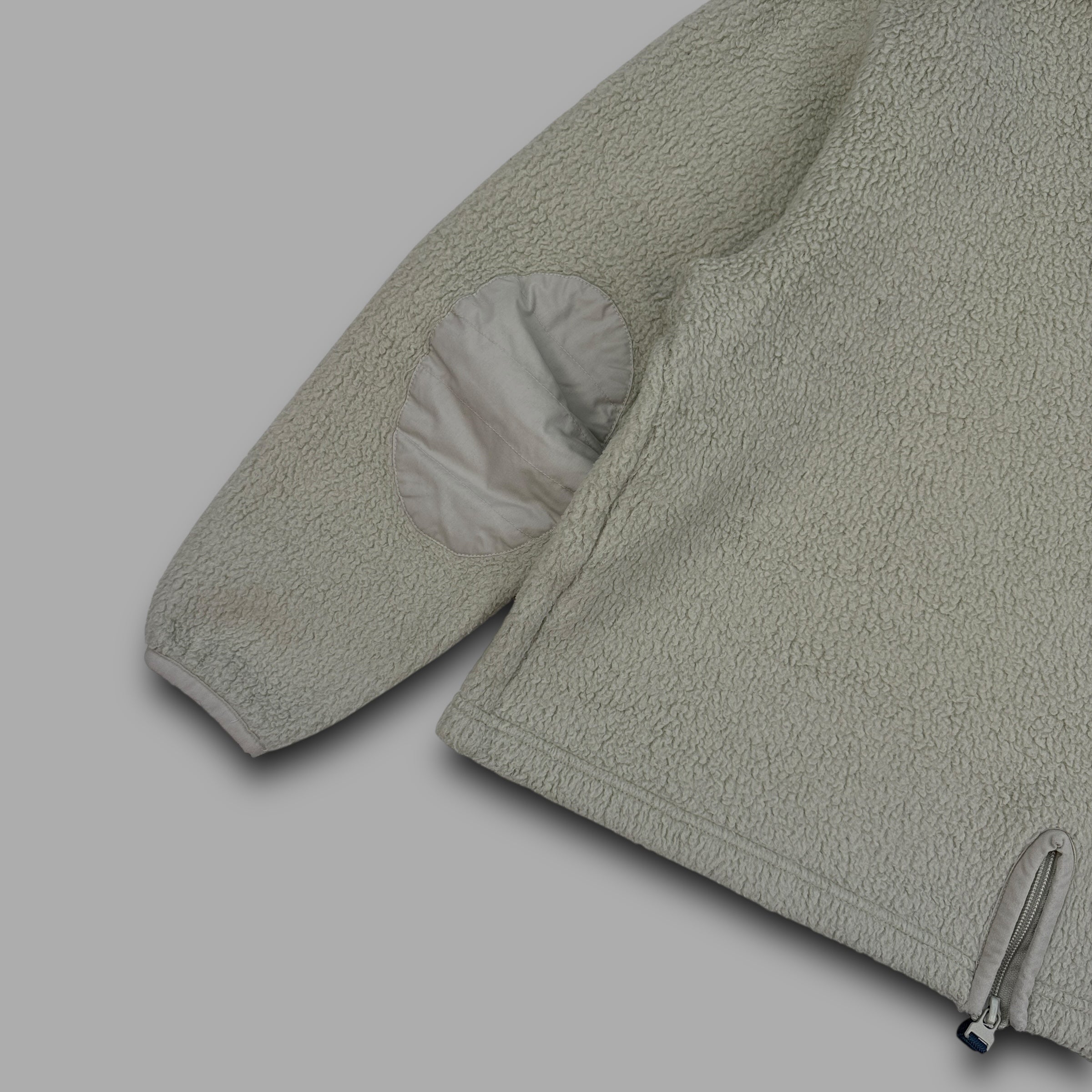 Nike 2000's cropped 1/4 pullover technical fleece (S)