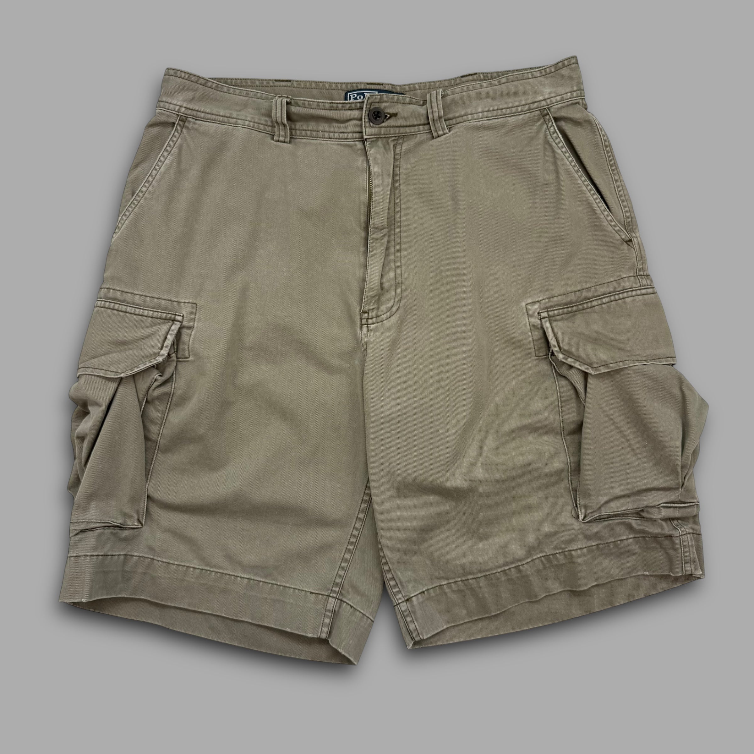 Ralph lauren 2000's baggy cargo shorts (M)