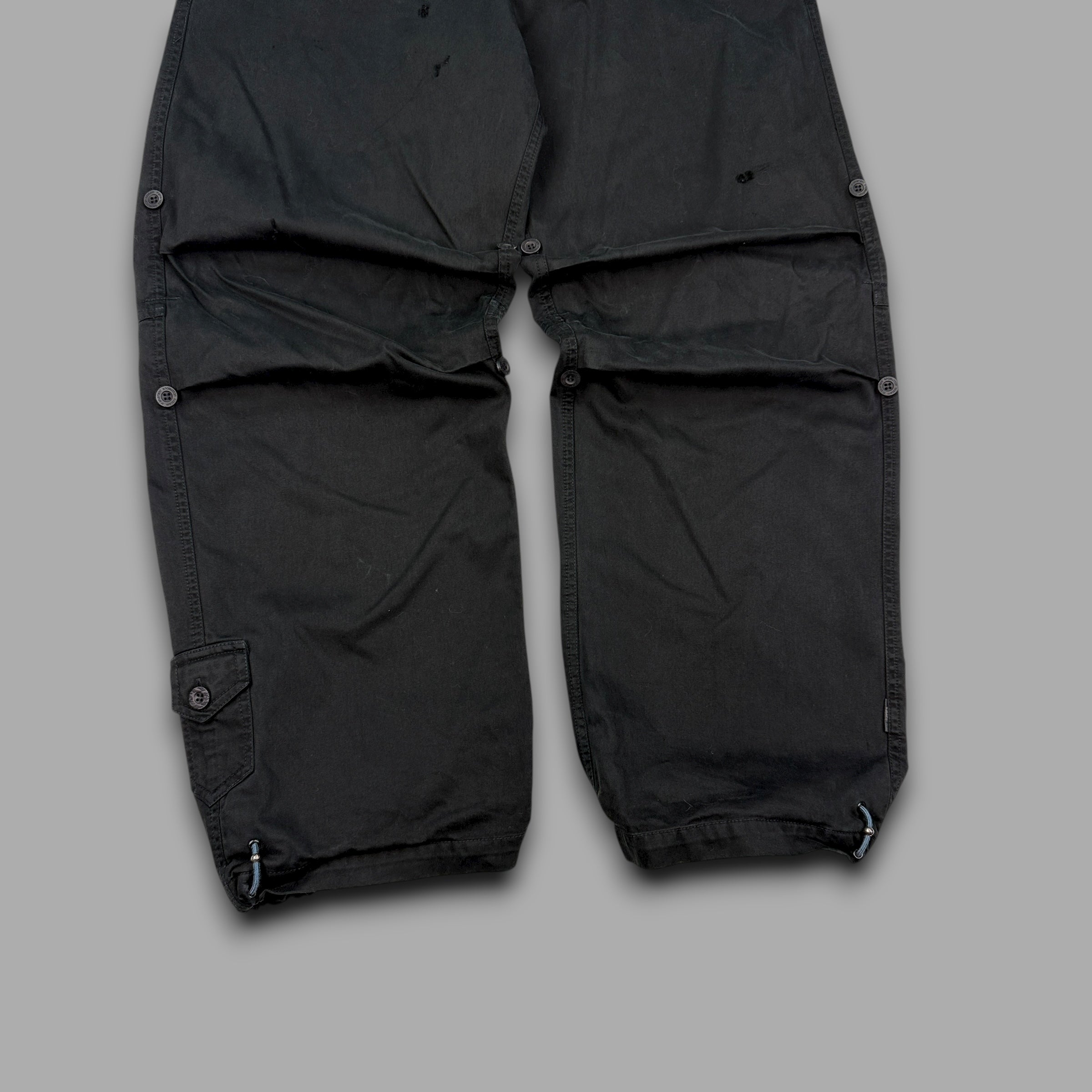 Maharishi 2000's baggy wide leg flight bottoms (S)