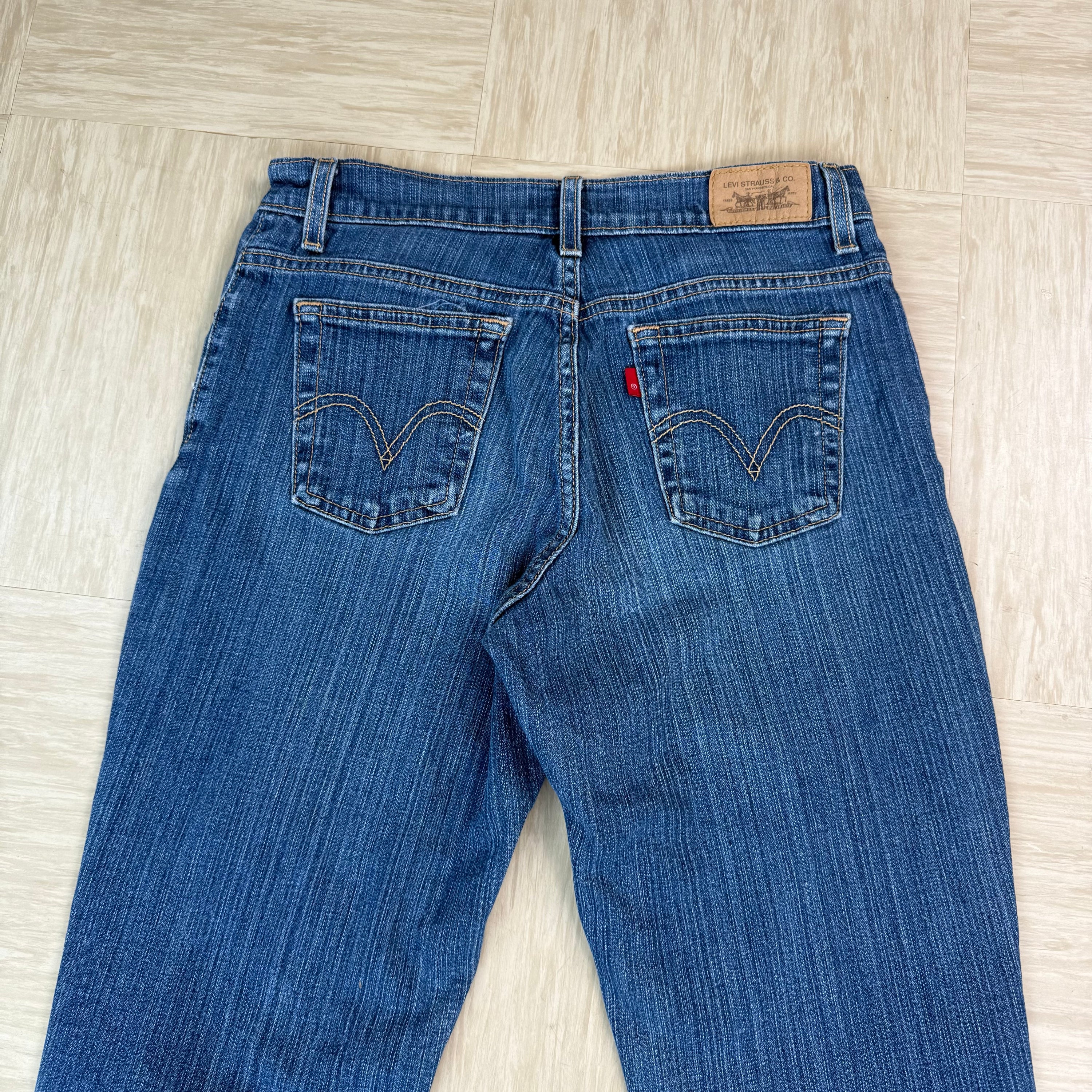 Levi's 550 2000's relaxed bootcut denim jeans (S)