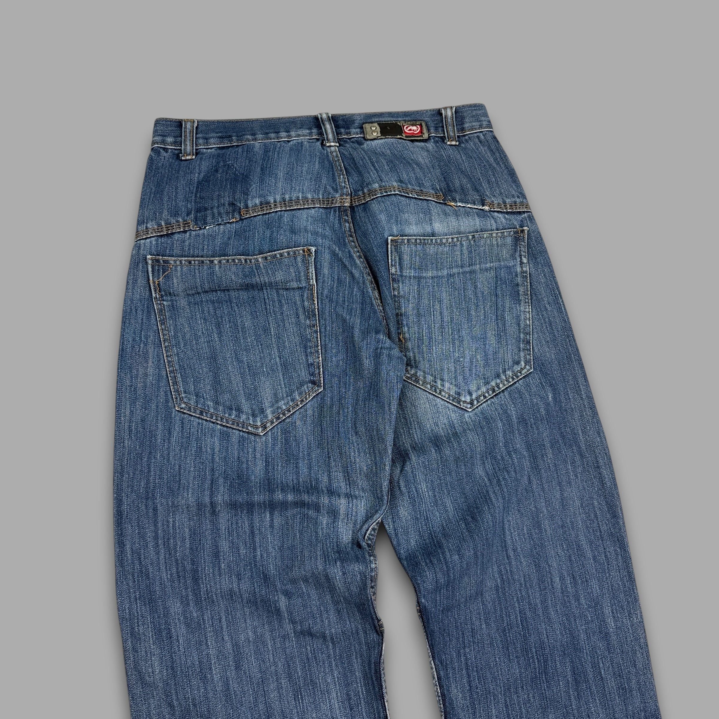 Ecko 2000's baggy denim carpenter style trousers (M-L)