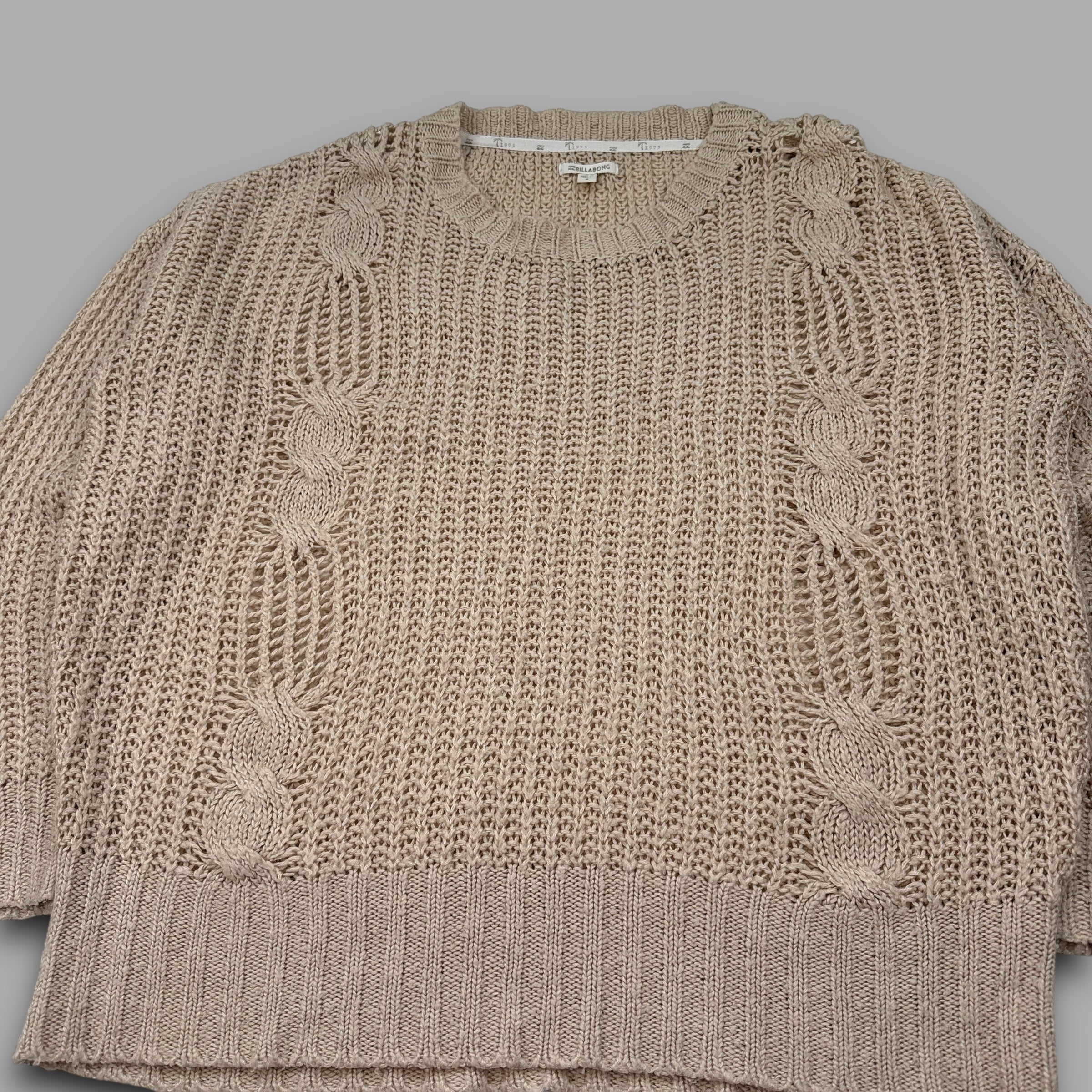 Billabong 2000's pullover knit sweatshirt (M)