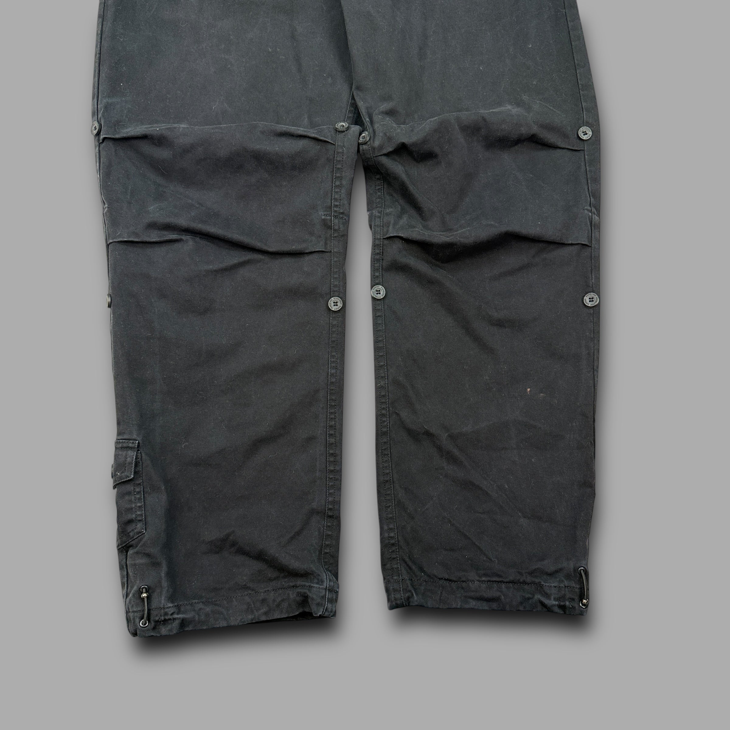Maharishi 2000's technical baggy flight bottoms (S)
