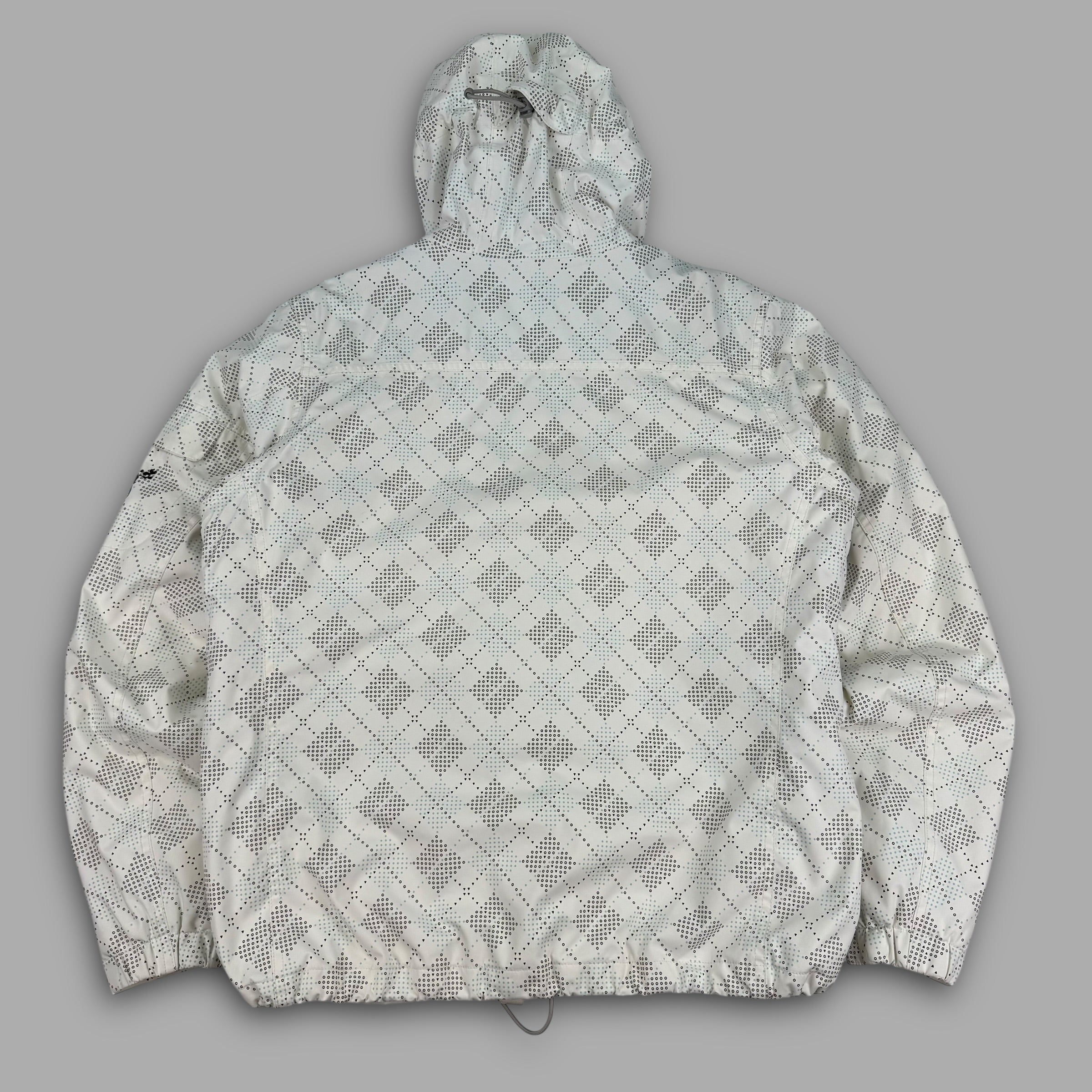 Burton 2000's technical vented monogram plaid ski jacket (L) wms