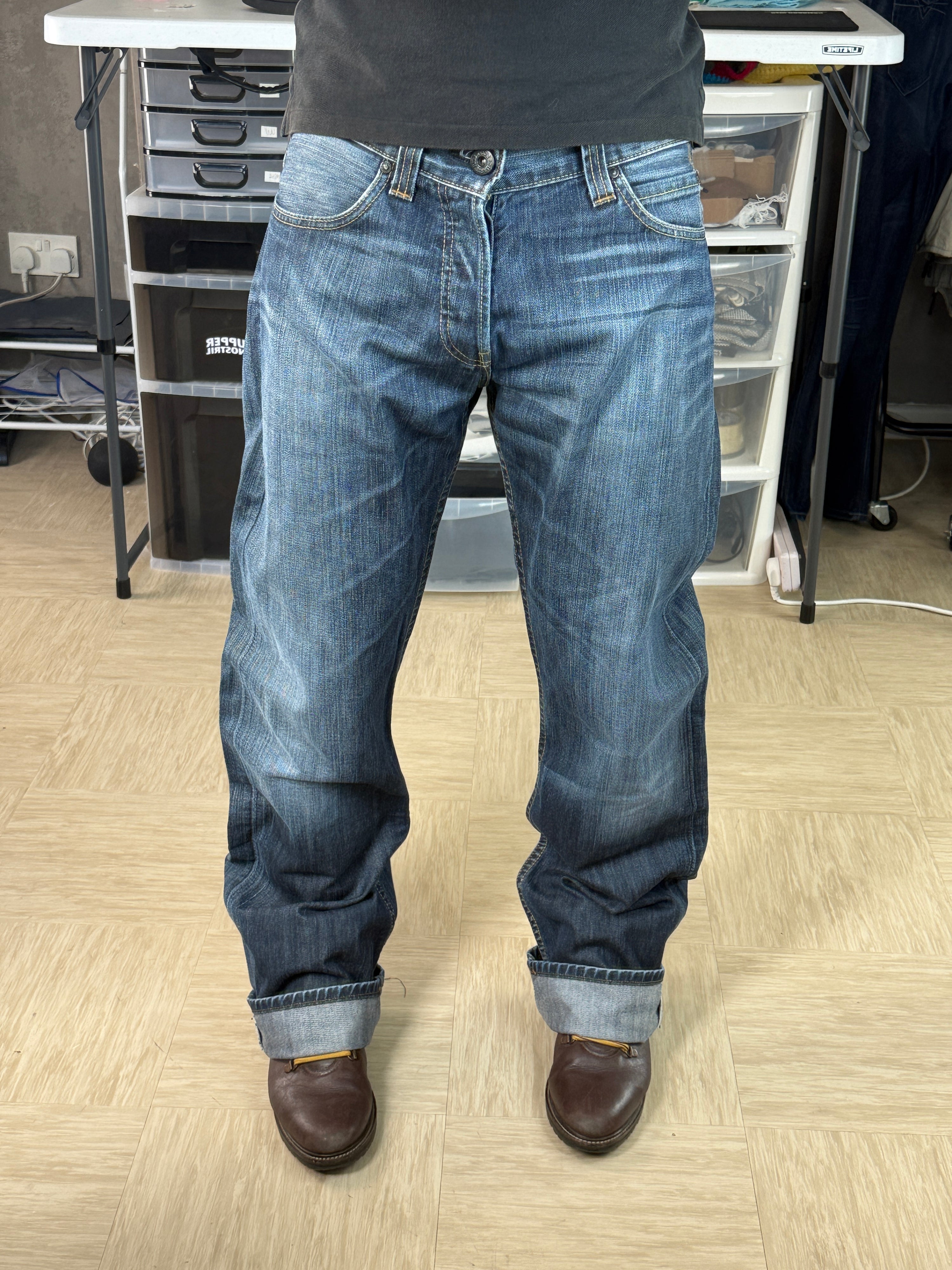 Levi's 512 2000's relaxed fit denim bootcut jeans (S)