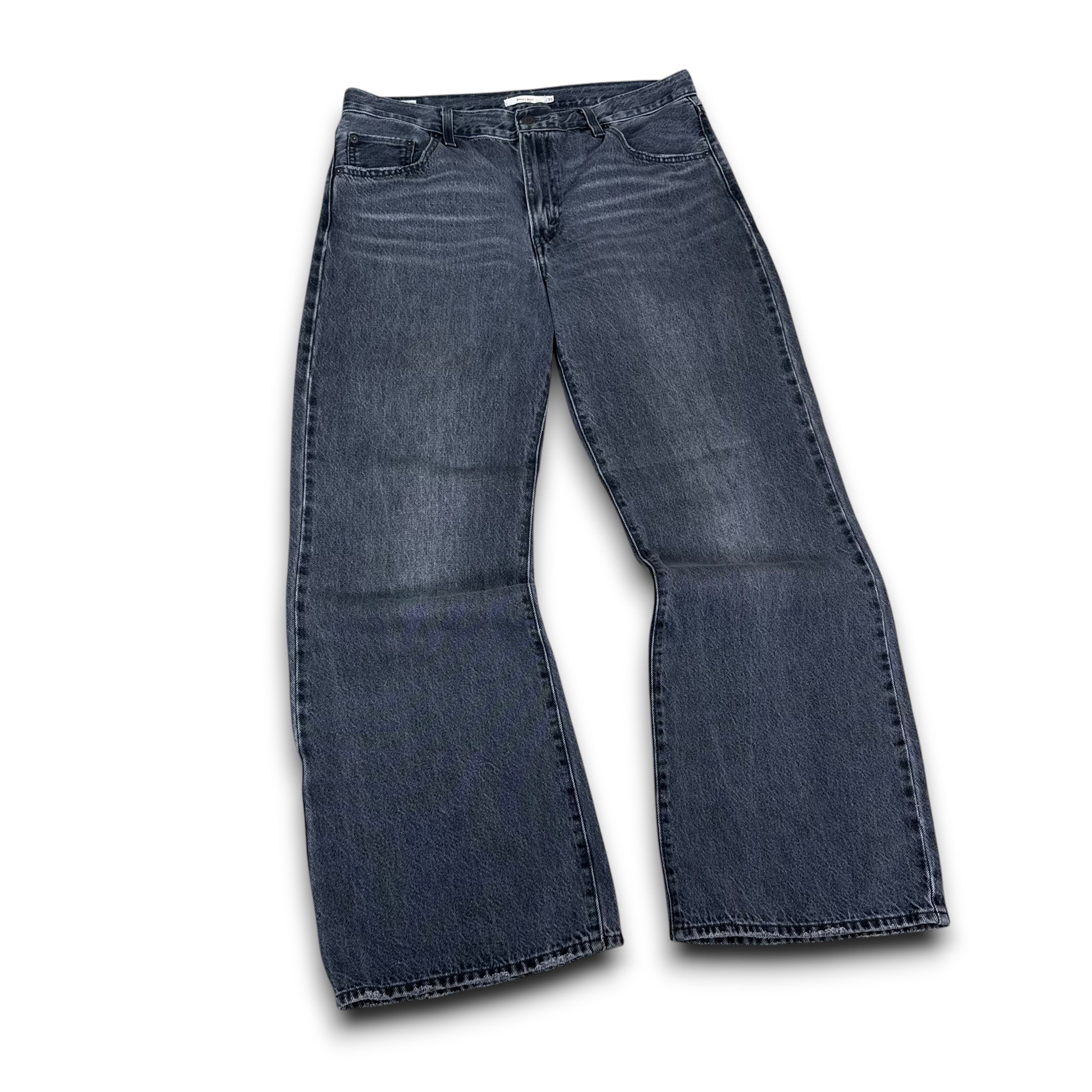 Levi's 2000's grey denim baggy bootcut jeans (M)