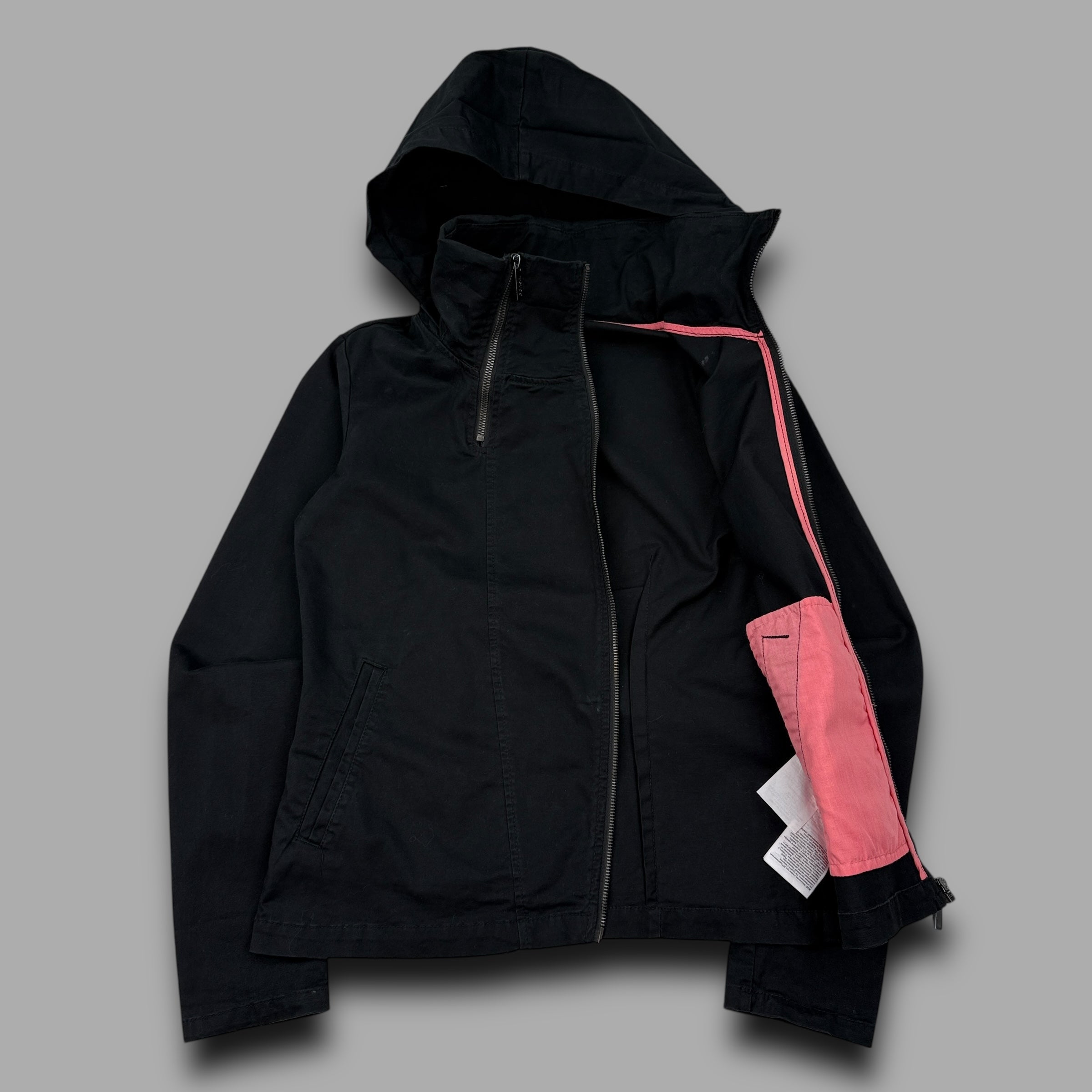 Bench 2000's technical dual zip canvas jacket (S)