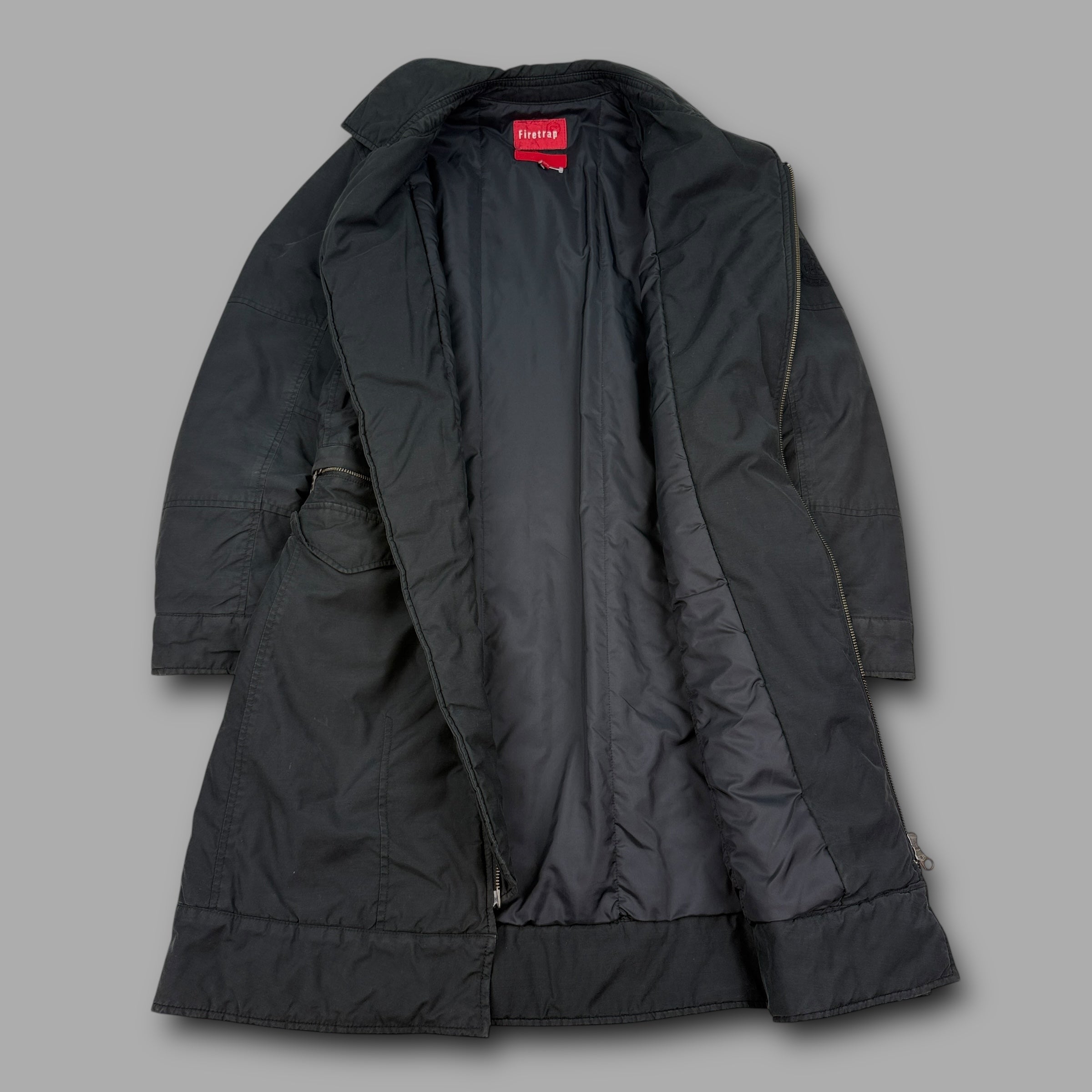Firetrap 2000's technical asymmetrical zip coach jacket (M)