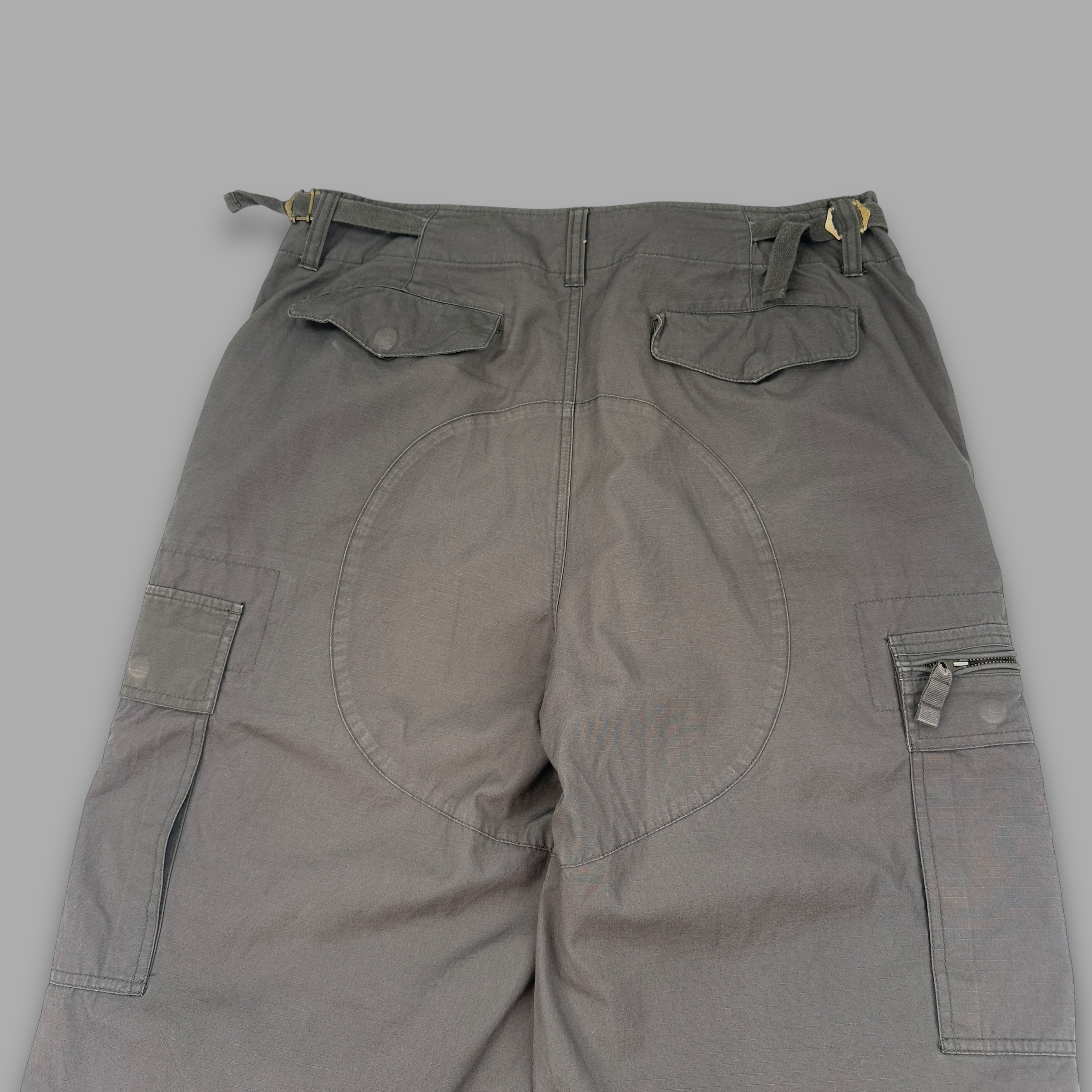 Nike 2000's technical combat parachute trousers (L)