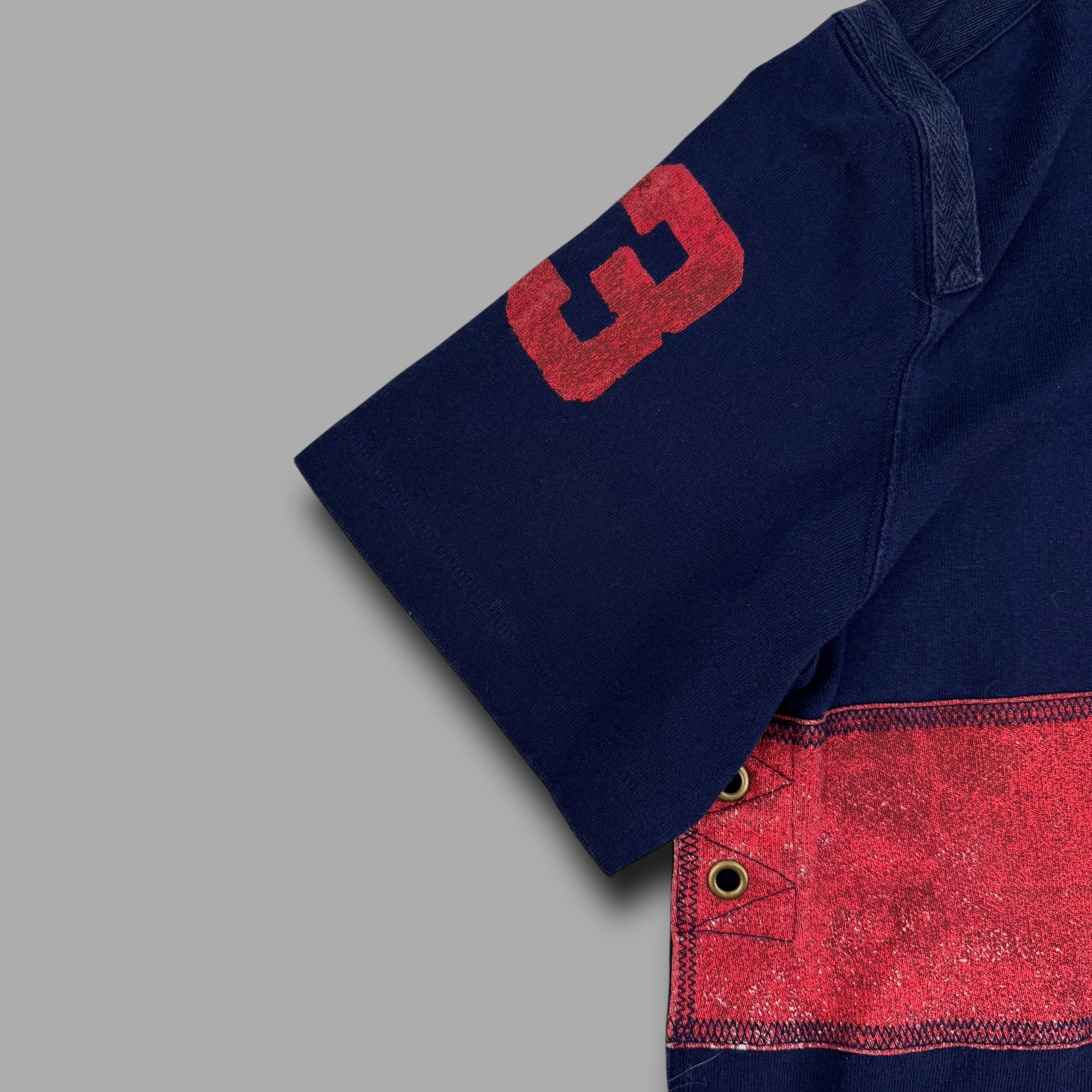 Ralph Lauren 2000's embroidered big pony rugby polo shirt (L)