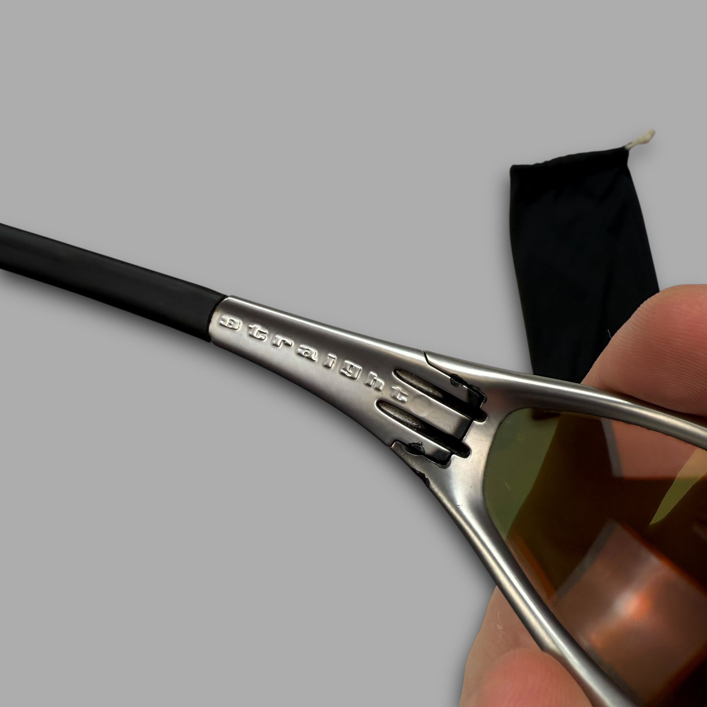 Oakley 1999 straight jacket flame red iridium (OS)