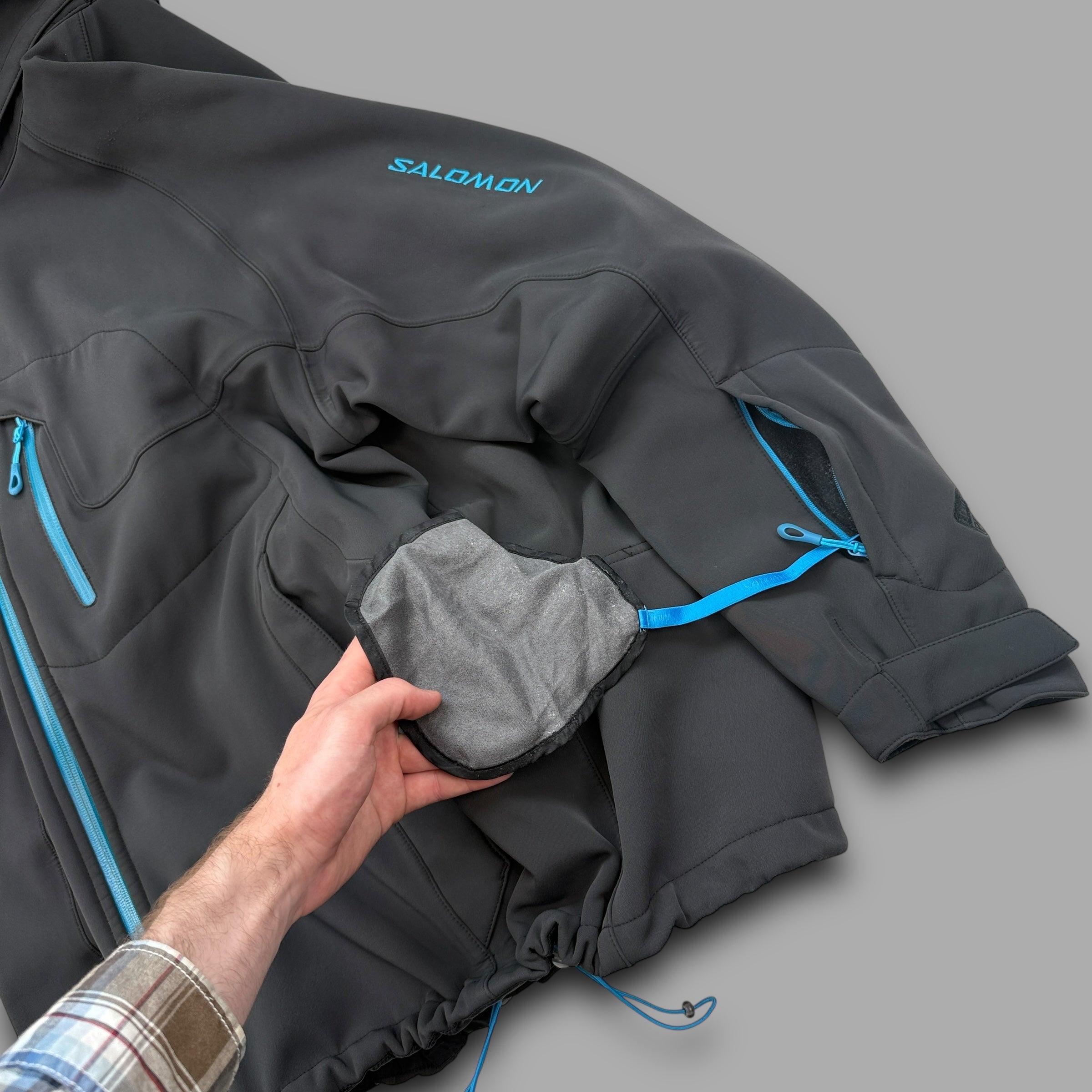 Salomon 2010 technical clima-pro softshell jacket (L-XL)