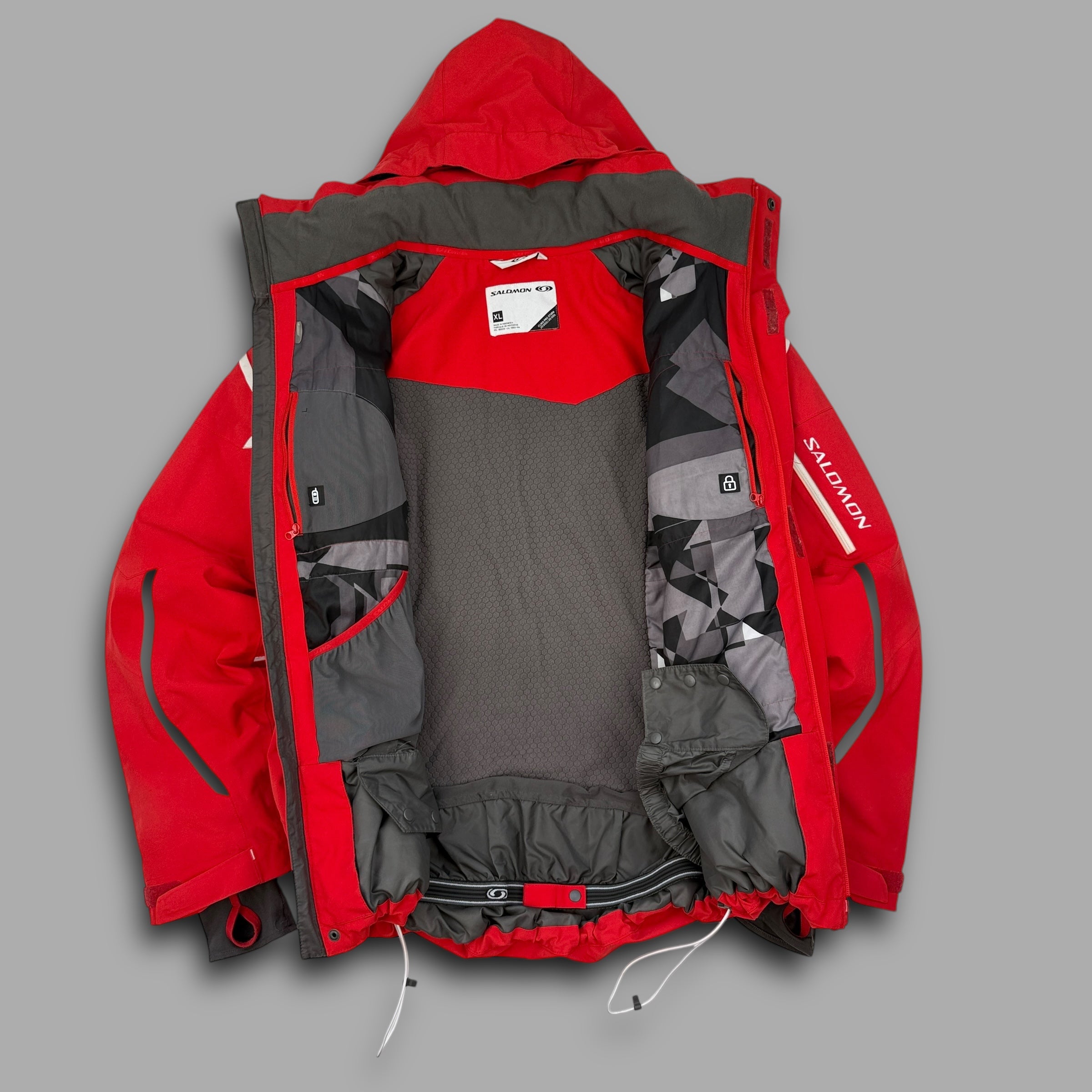 Salomon 2011 technical clima-pro storm softshell ski jacket (XL)