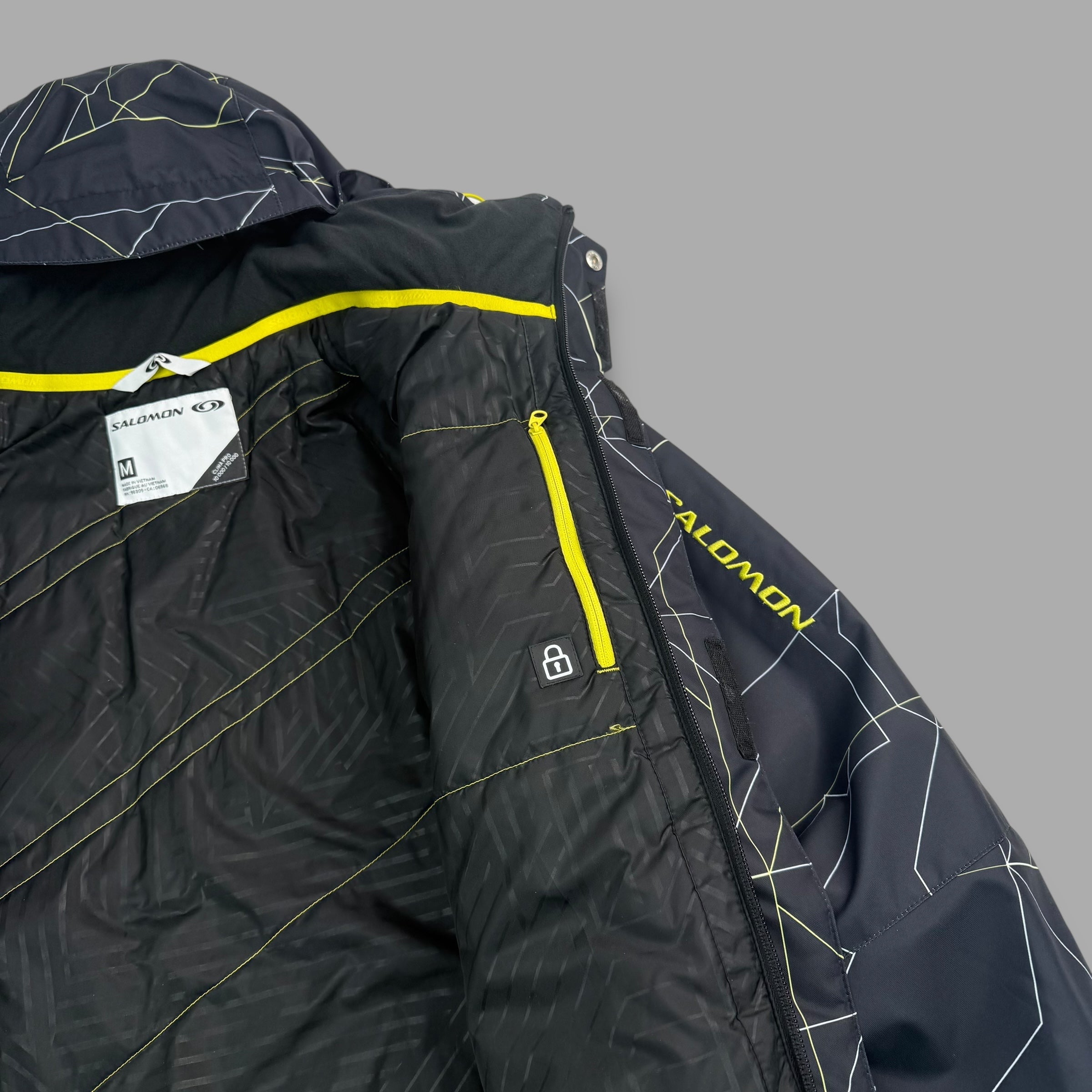 Salomon 2012 technical clima pro monogram ski jacket (M)