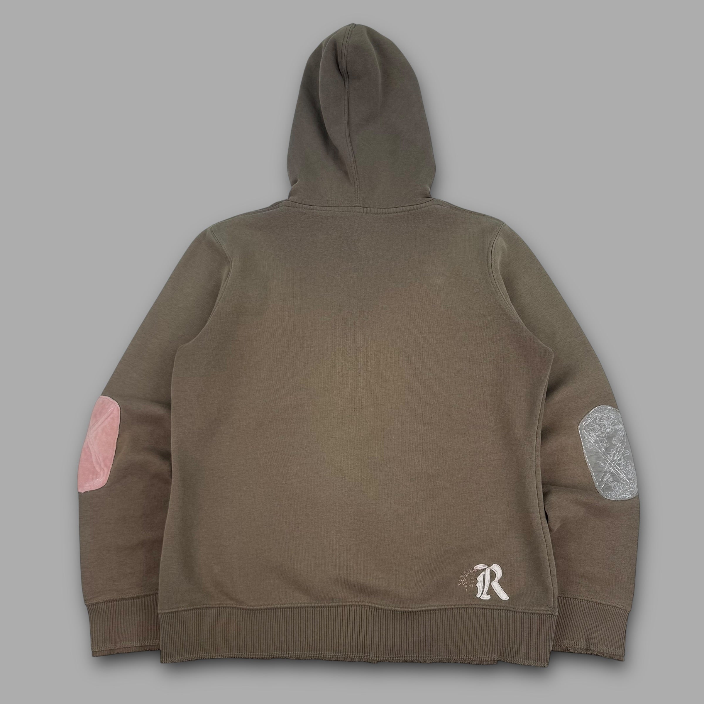 Roxy 2000's embroidered logo pull over hoodie (XL) wms