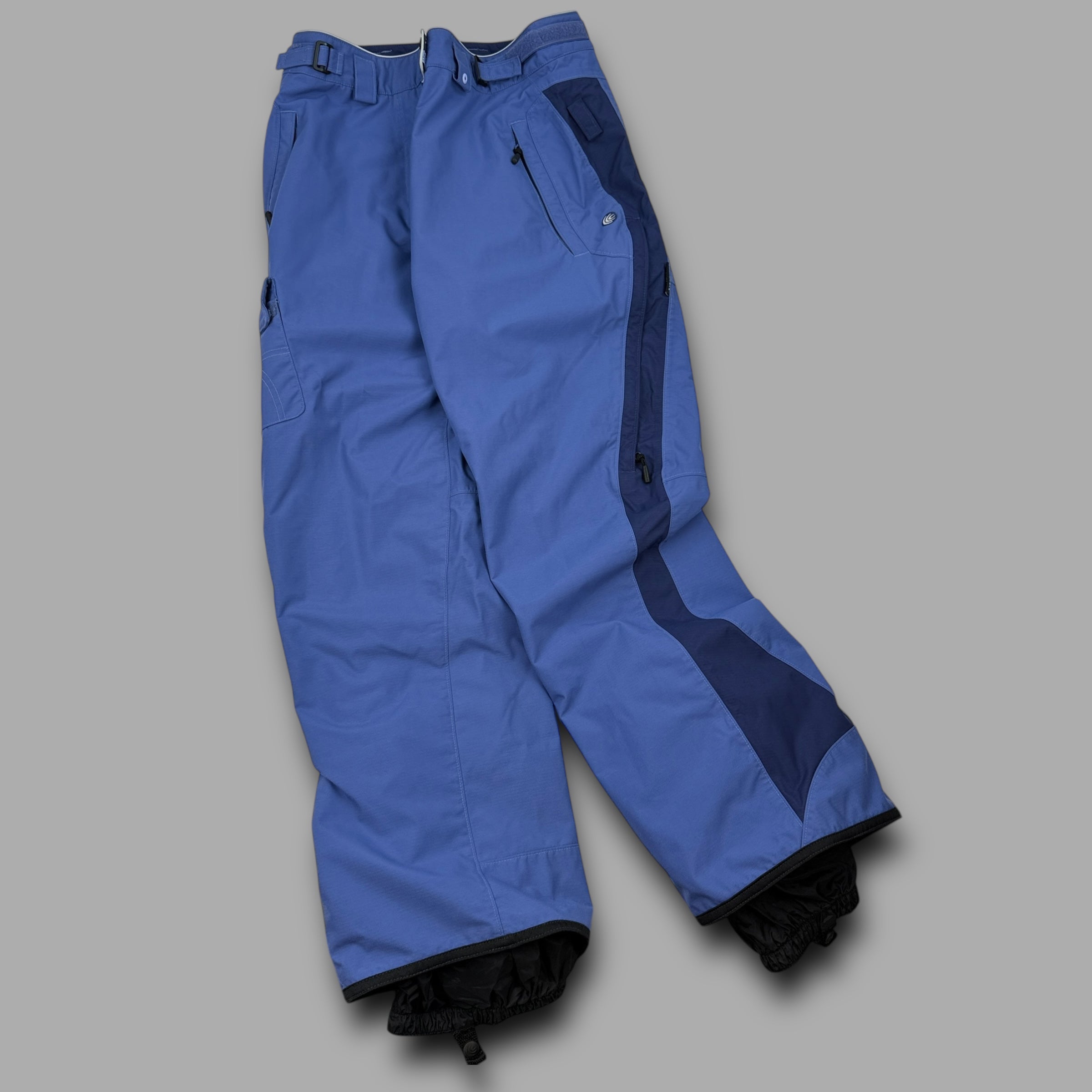 Columbia convert 2000's technical softshell ski sallopettes (L) wms