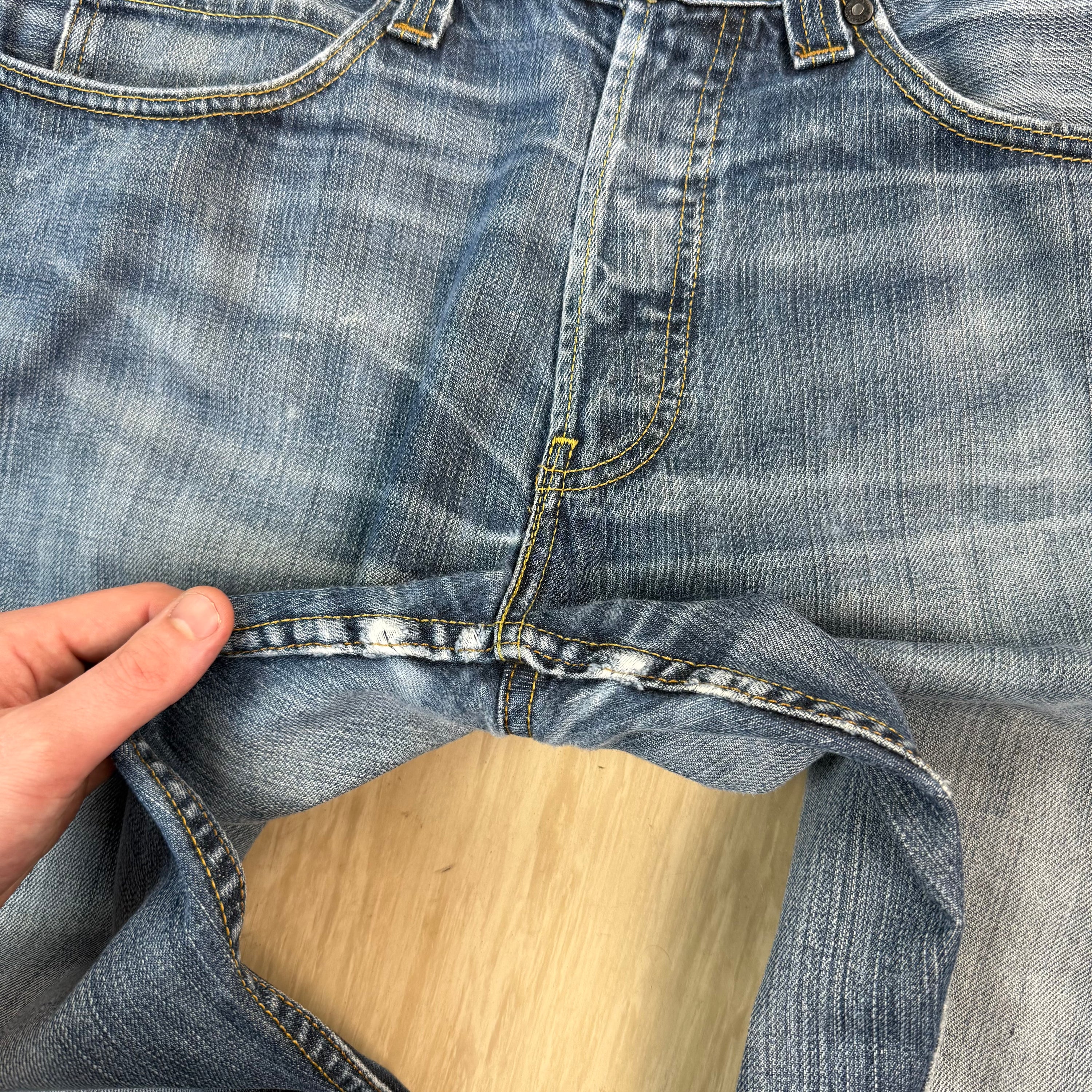 Levi's 512 2000's faded denim bootcut jeans (S)