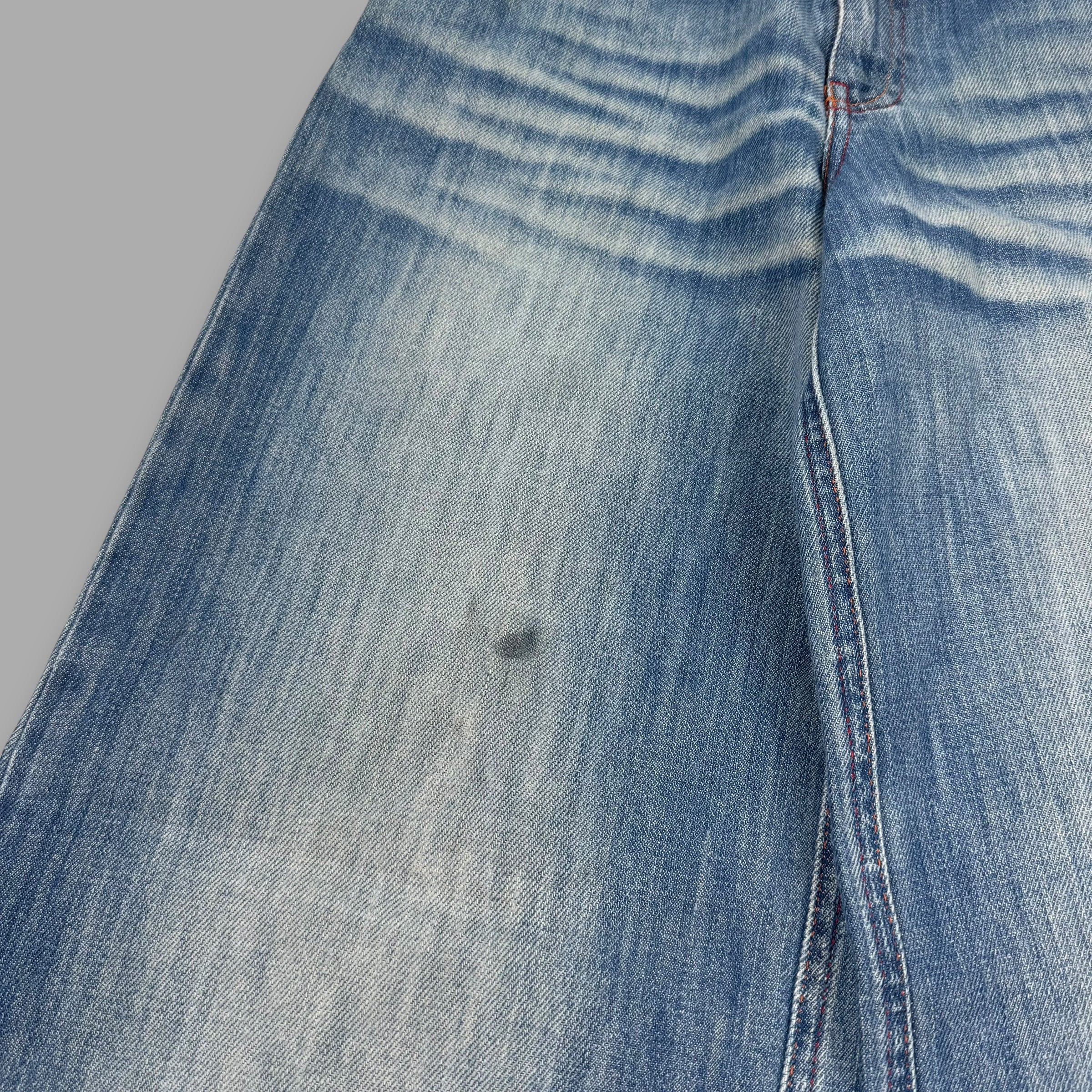 Killah 2000's baggy wide leg denim jeans (S)