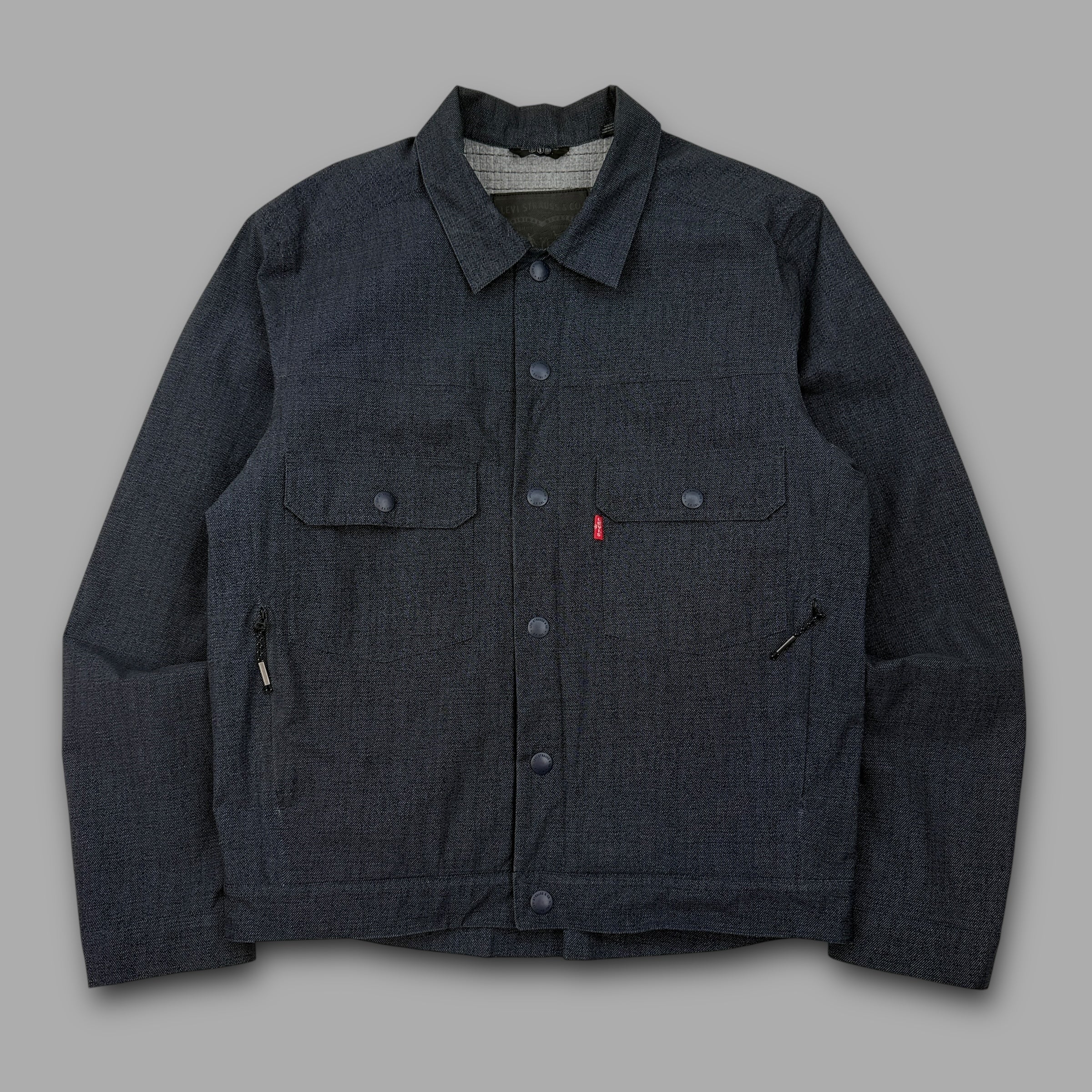 Levi's 2000's technical multi-pocket water resistant coach jacket (S)