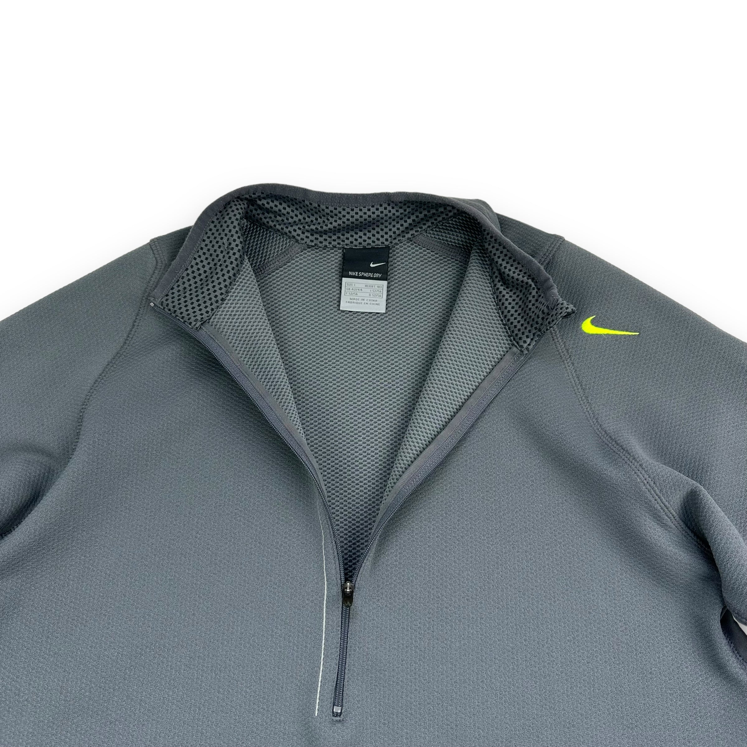 Nike sphere dry 2000's technical long sleeve midlayer (L)