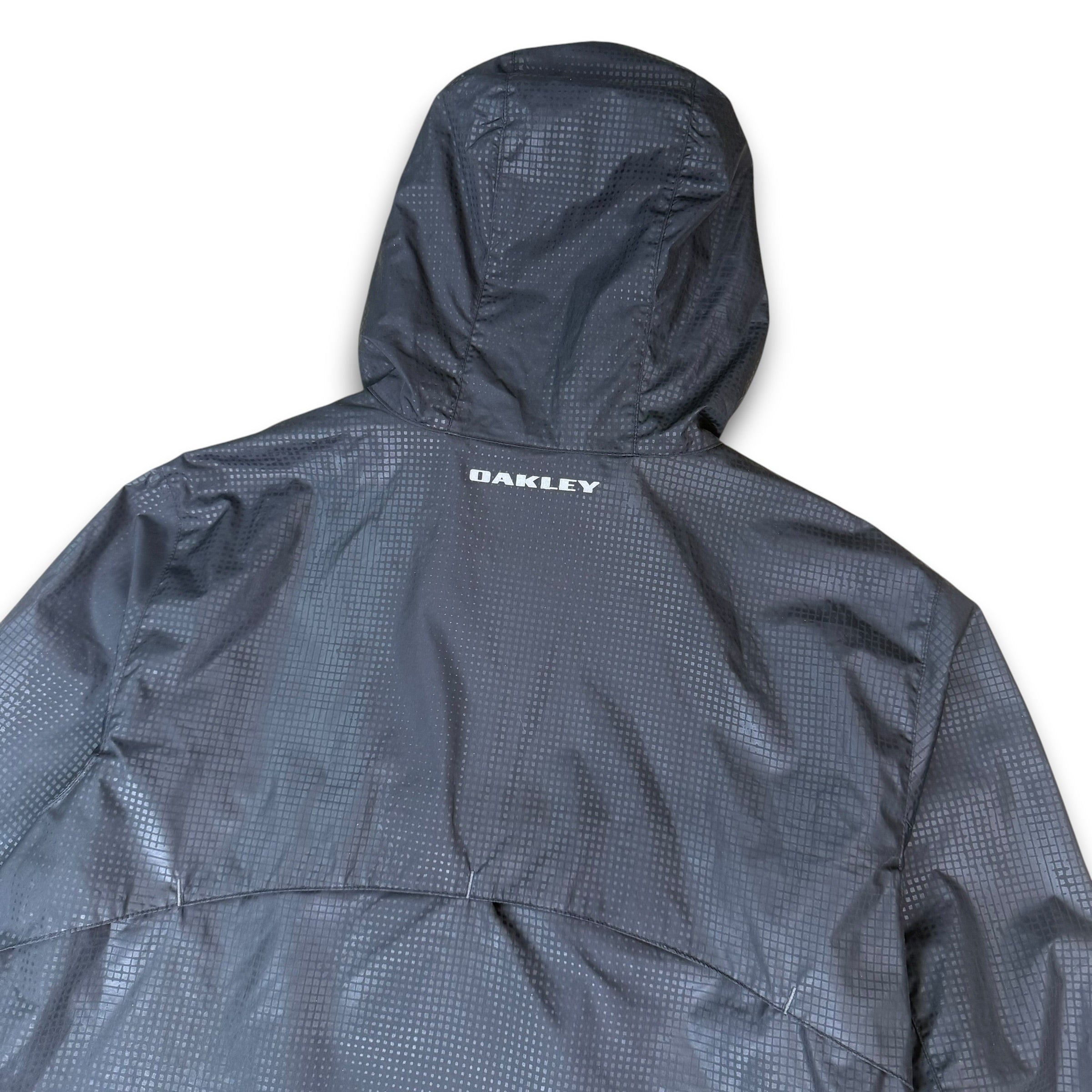 Oakley 2013 technical monogram zip up softshell windbreaker (M)