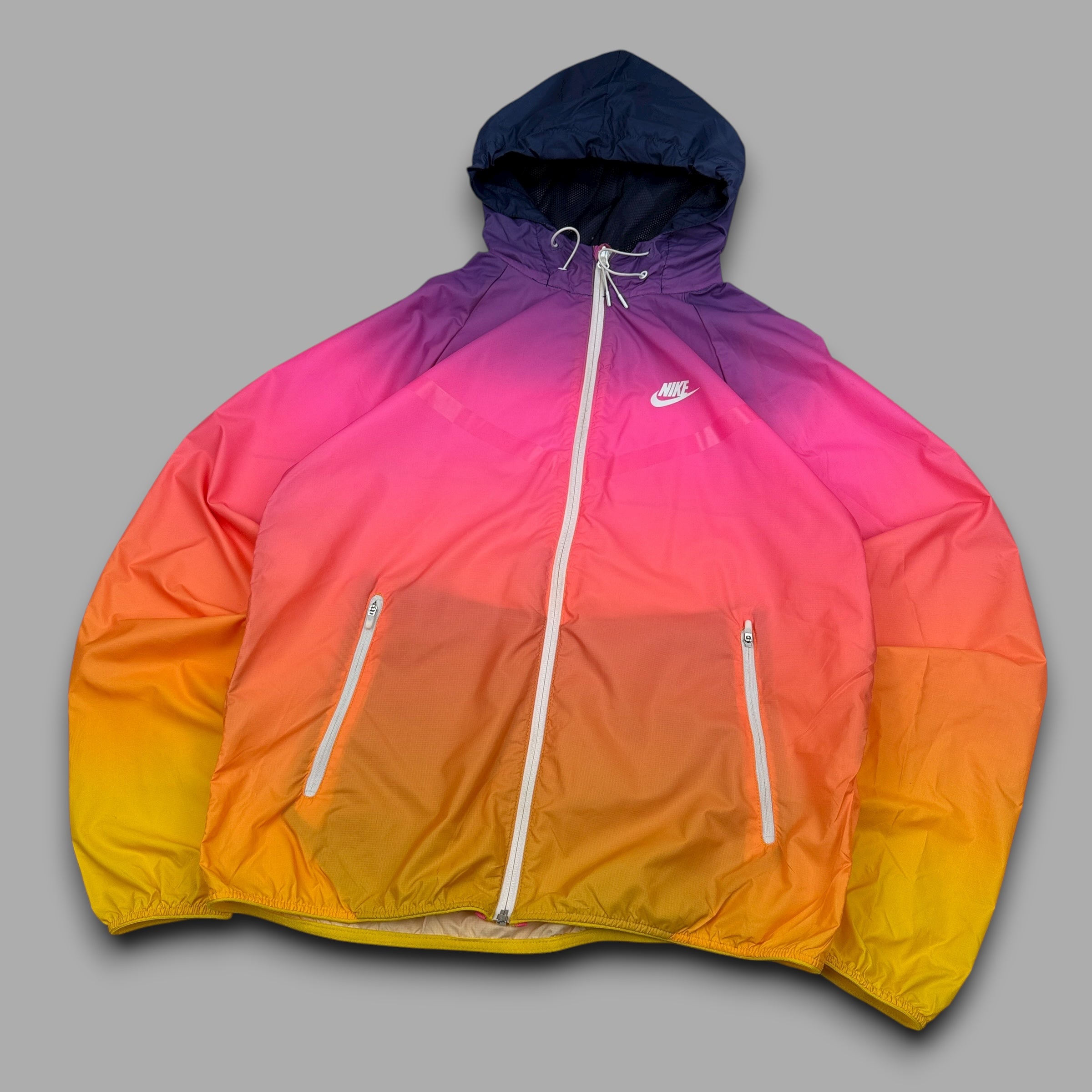 Nike 2000's 'air in colour' style gradient track jacket (M)